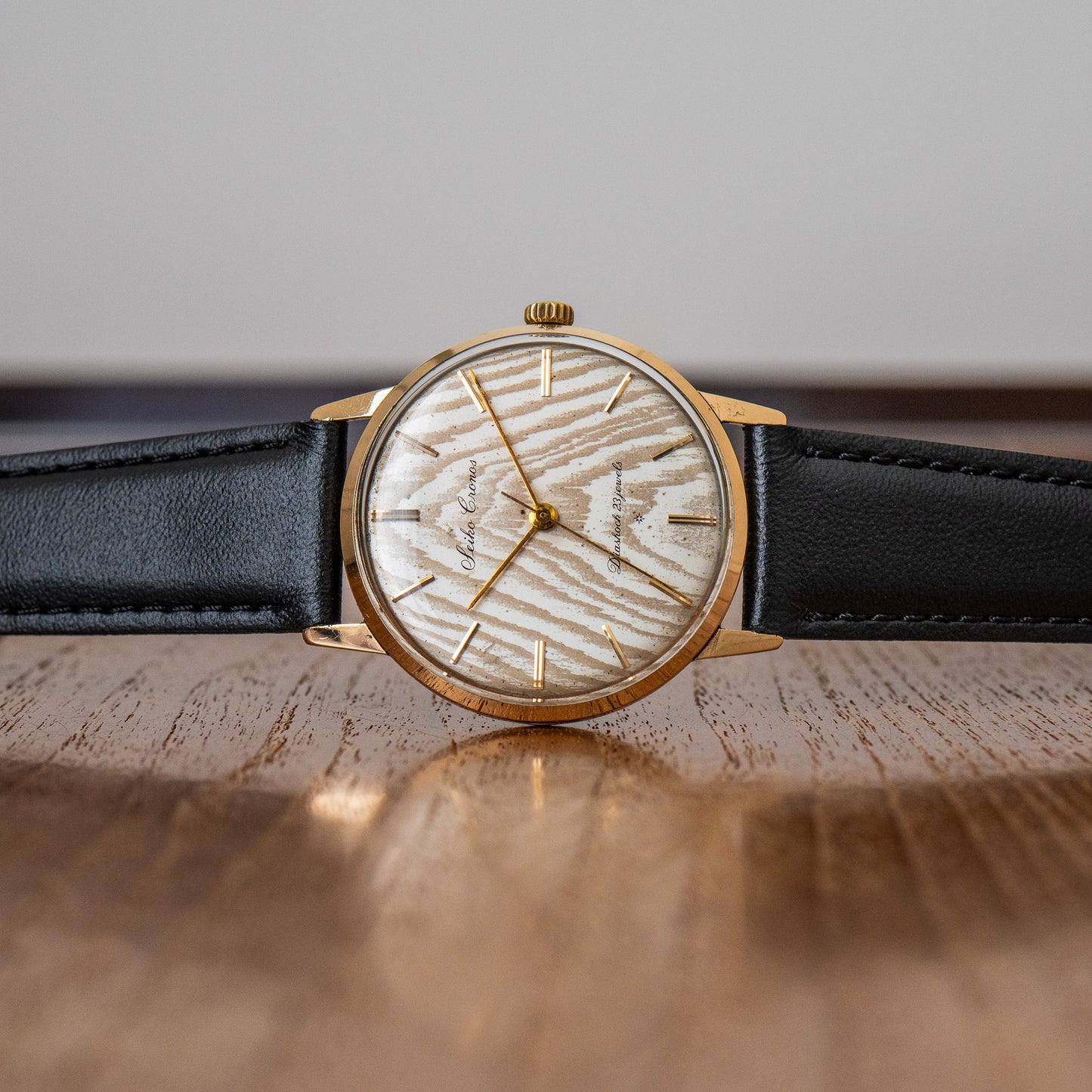 Seiko Cronos “Wood Dial” J14058