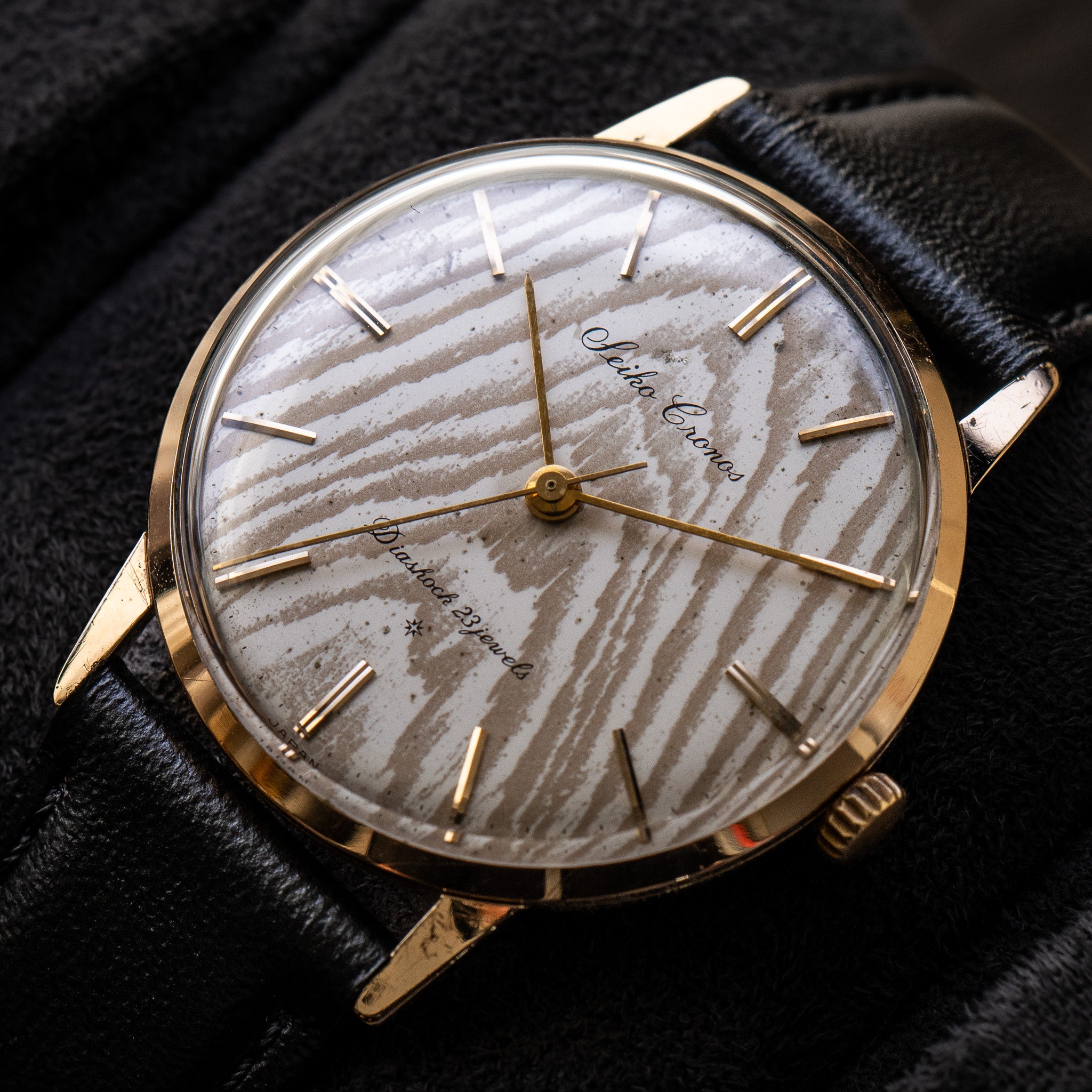 Seiko Cronos “Wood Dial” J14058 – Provenance Watches