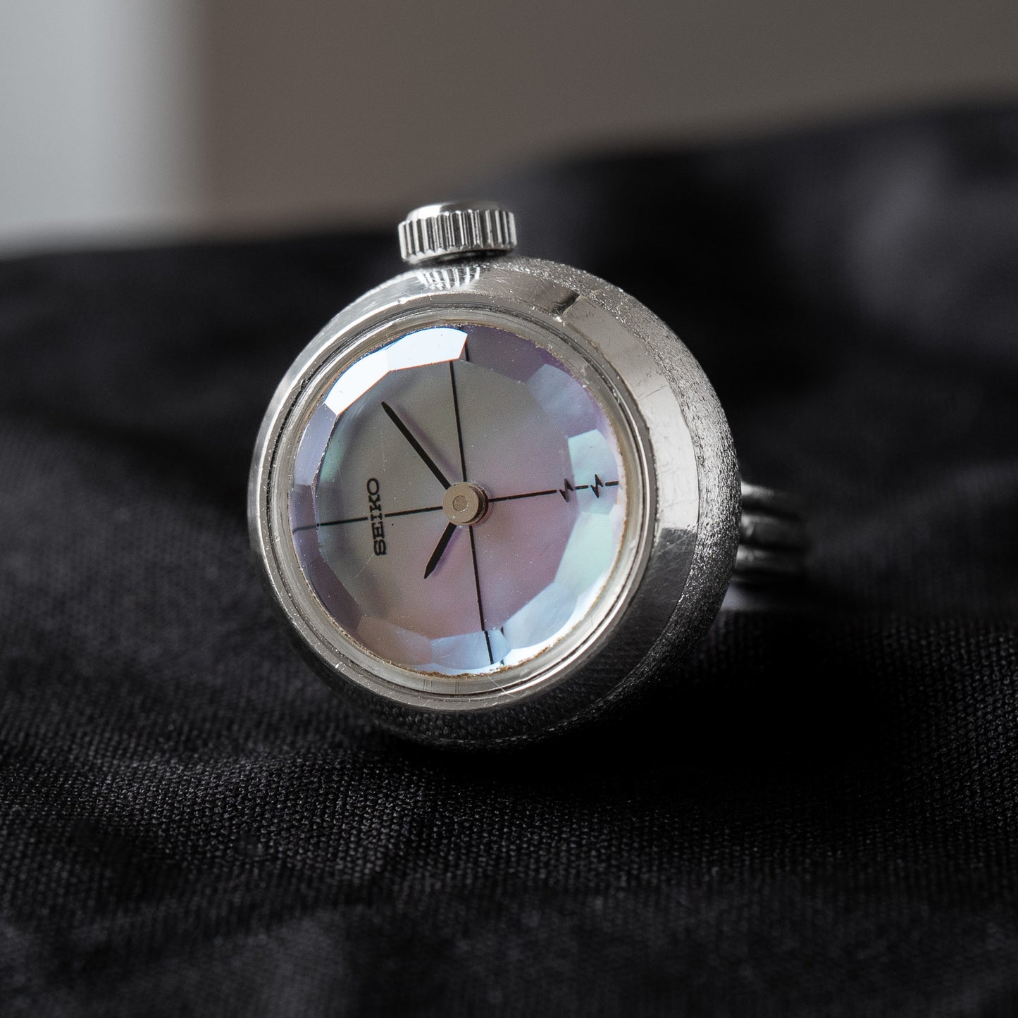 Seiko Mechanical "Mother-of-Pearl" Ring Watch