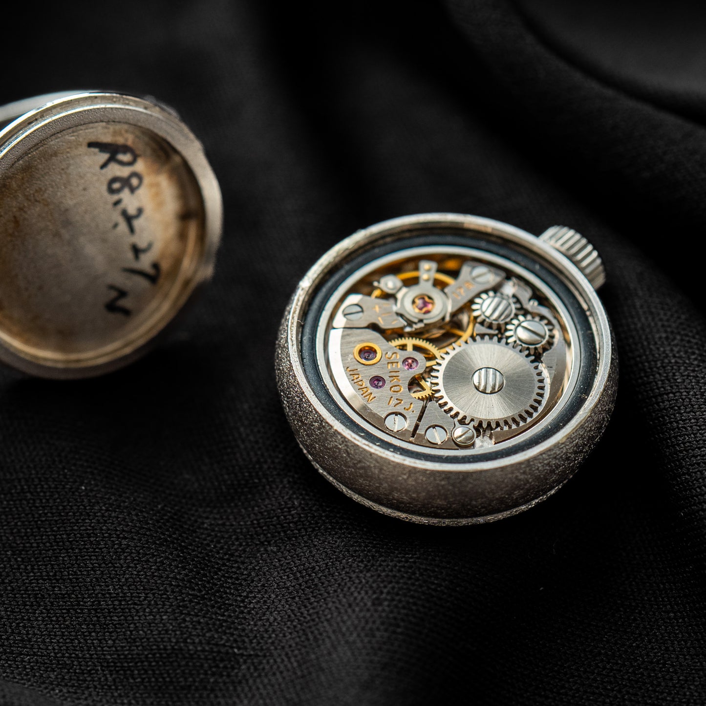 Seiko Mechanical "Mother-of-Pearl" Ring Watch