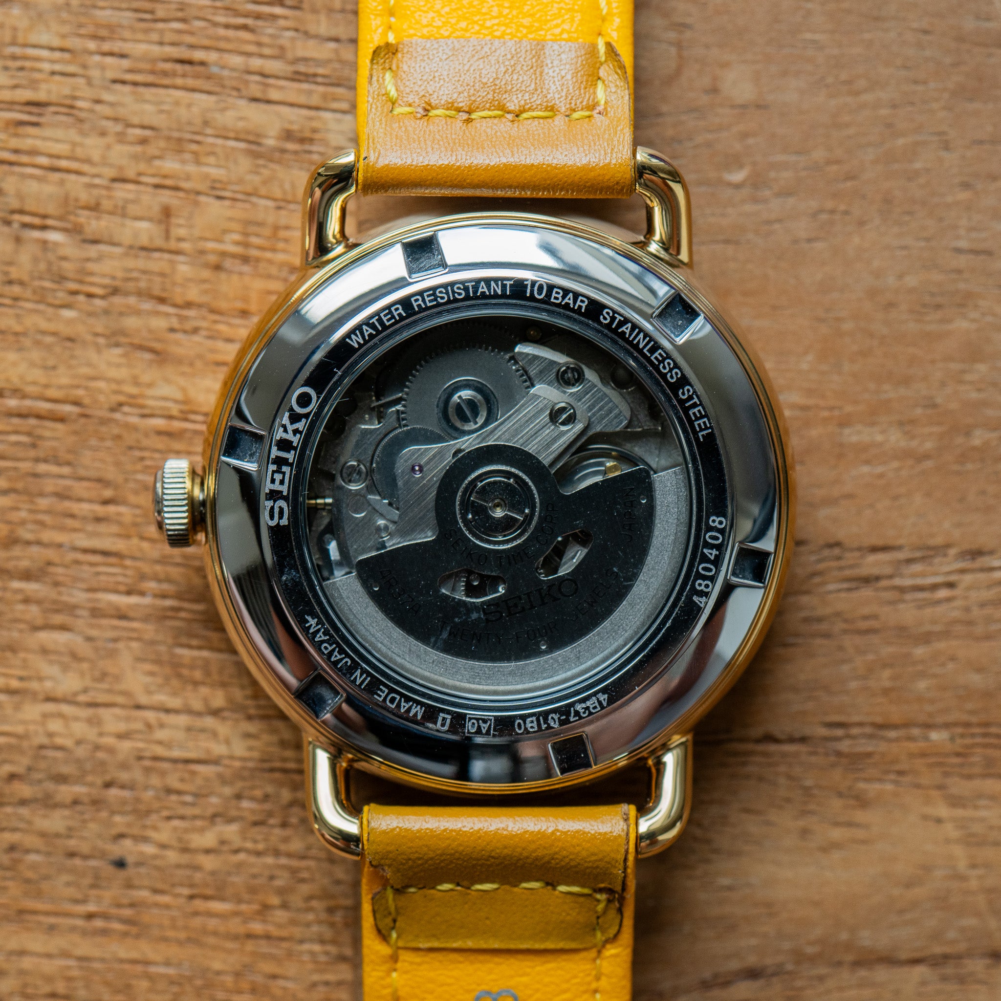 色無地 S-945 S-1382 Seiko SCVE008; Gold Dot – Provenance Watches