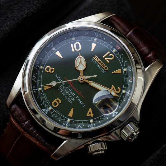 Seiko SCVF009 Green "Red" Alpinist