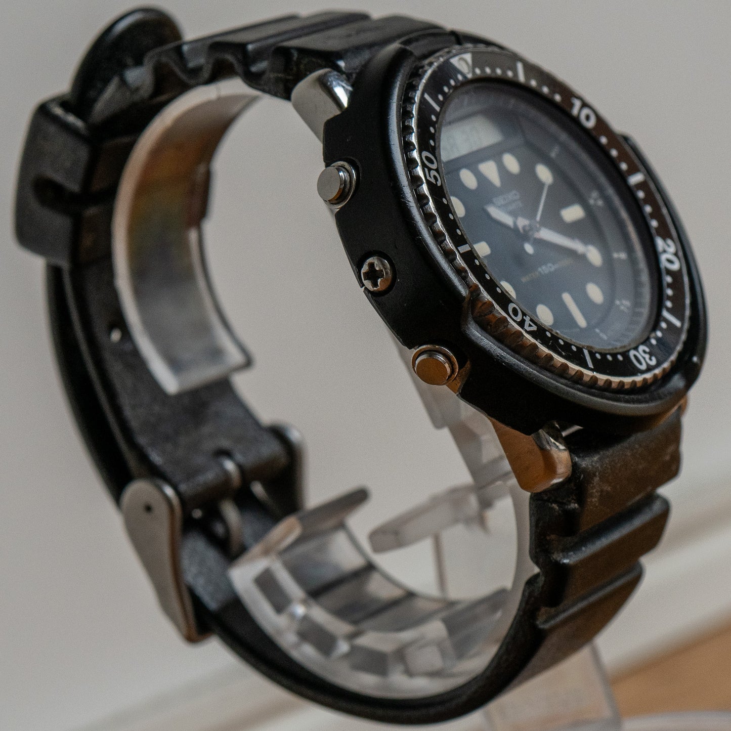 Seiko "Arnie" H558-5000 Analogue & Digital Chronograph