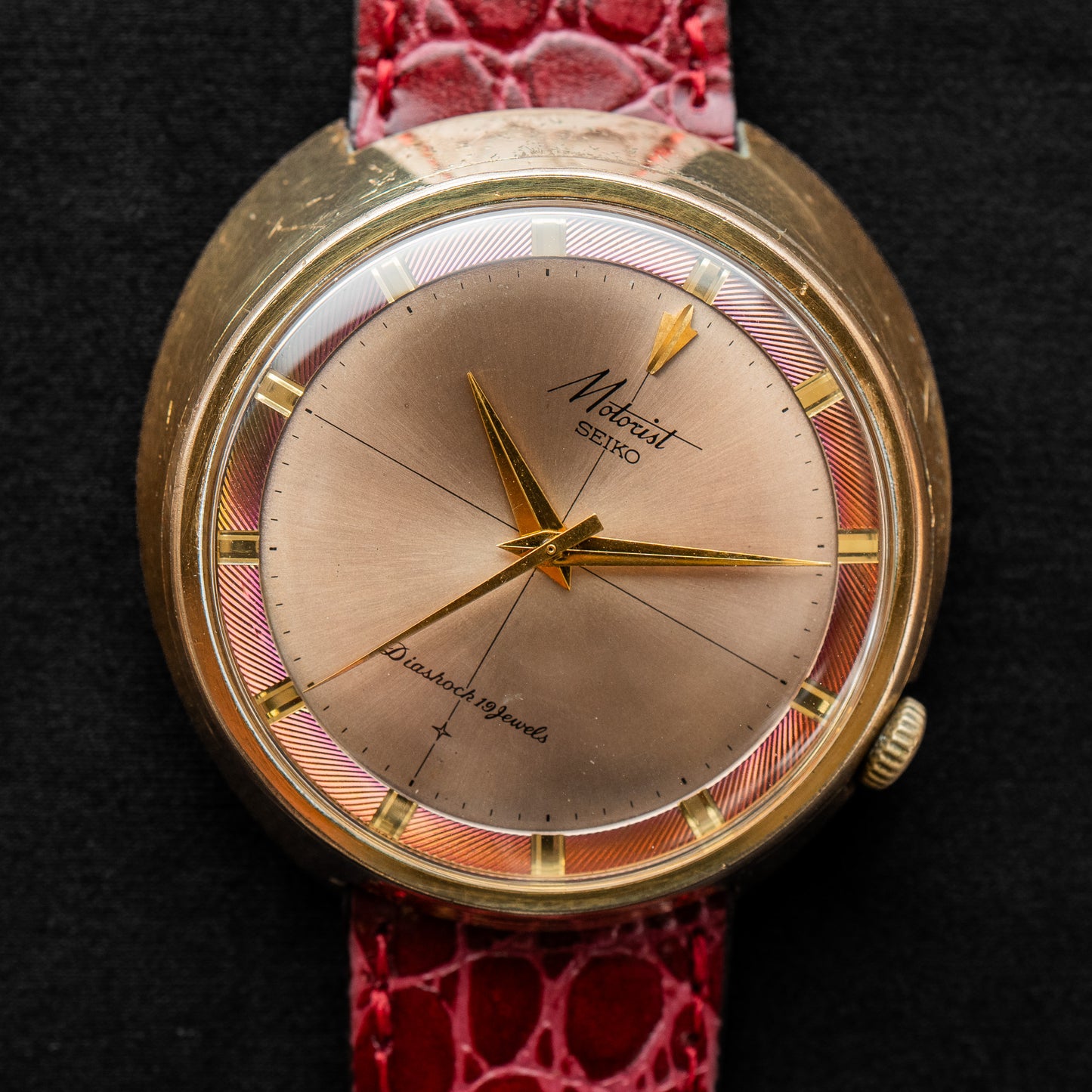 Seiko Red “Motorist” J14108E