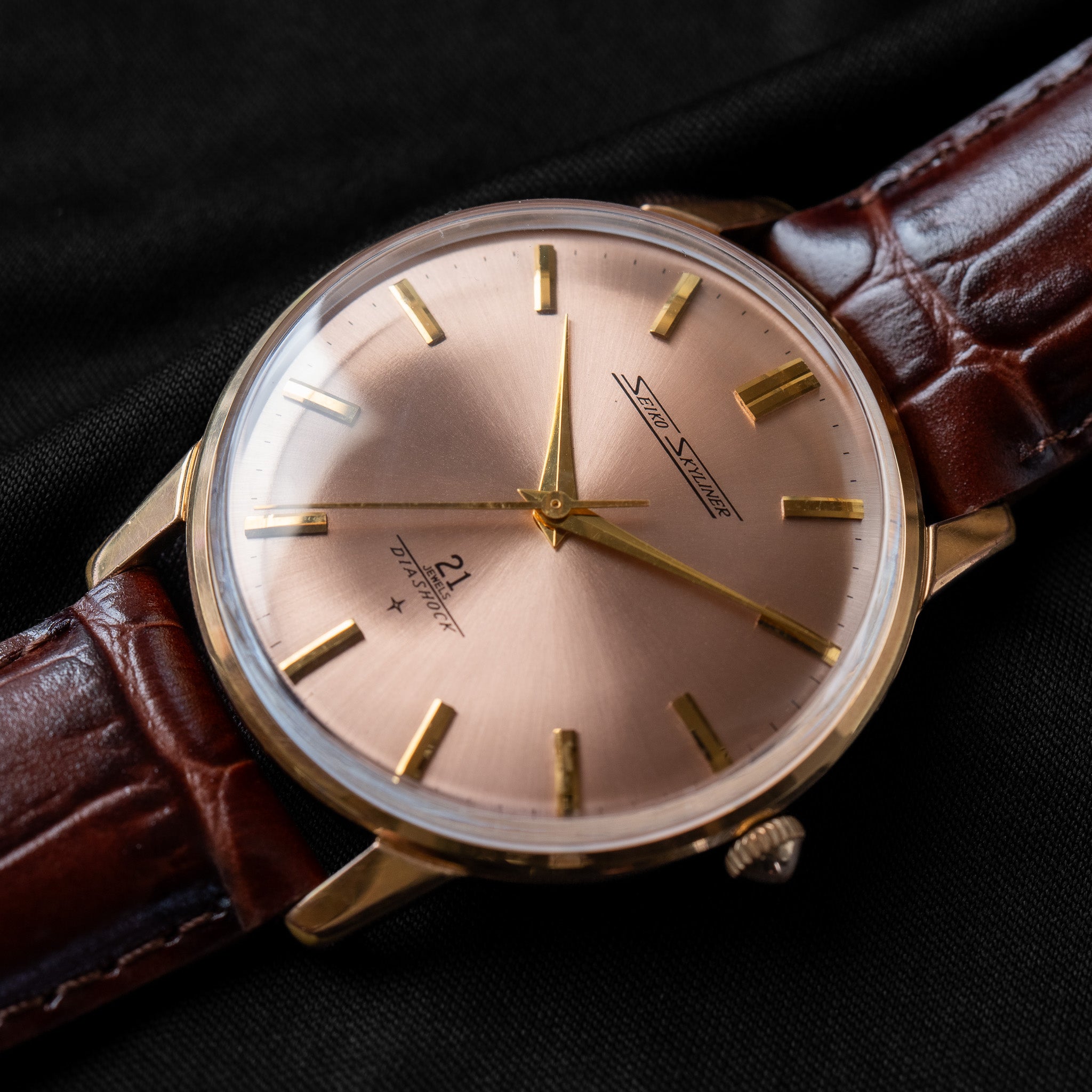 【希少】1960年代SEIKO Skyliner J15006E スカイライナー Seiko “Skyliner” J15006E – Provenance Watches