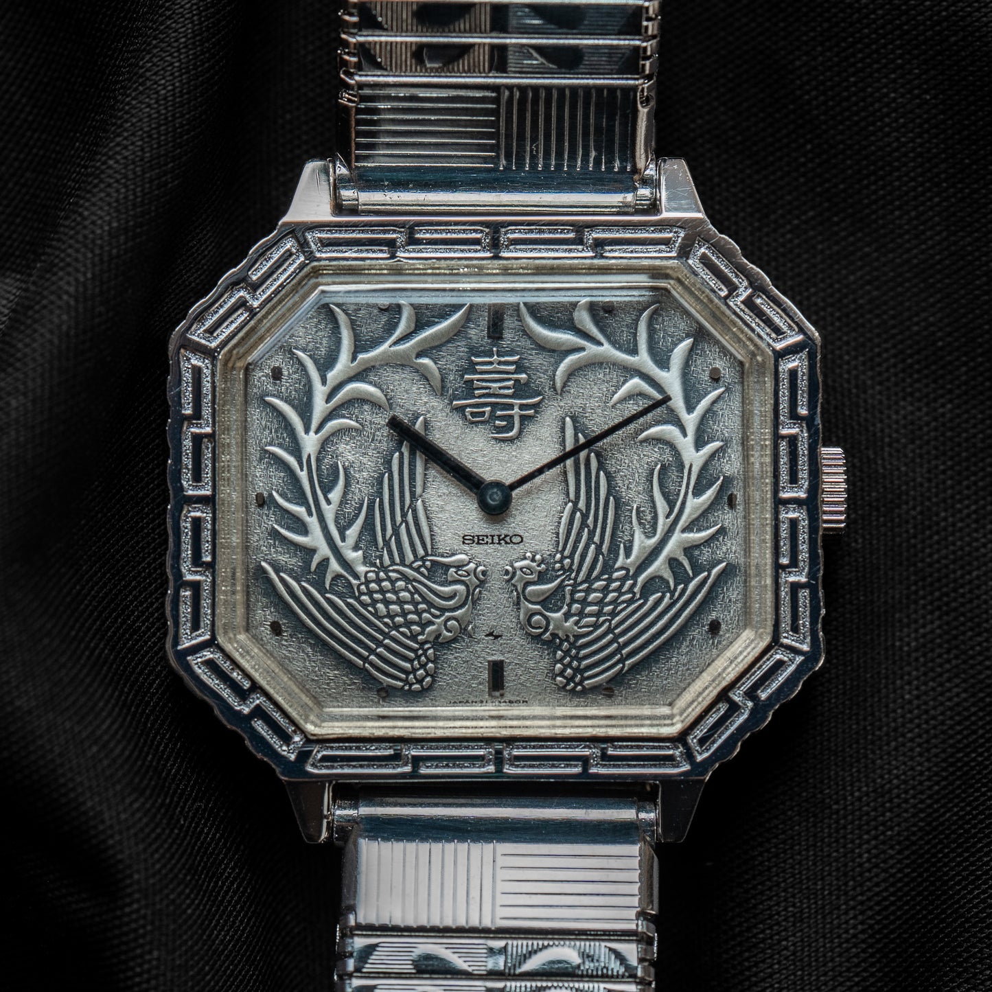 Seiko 21-3210 White Gold Emperor "Kotobuki"
