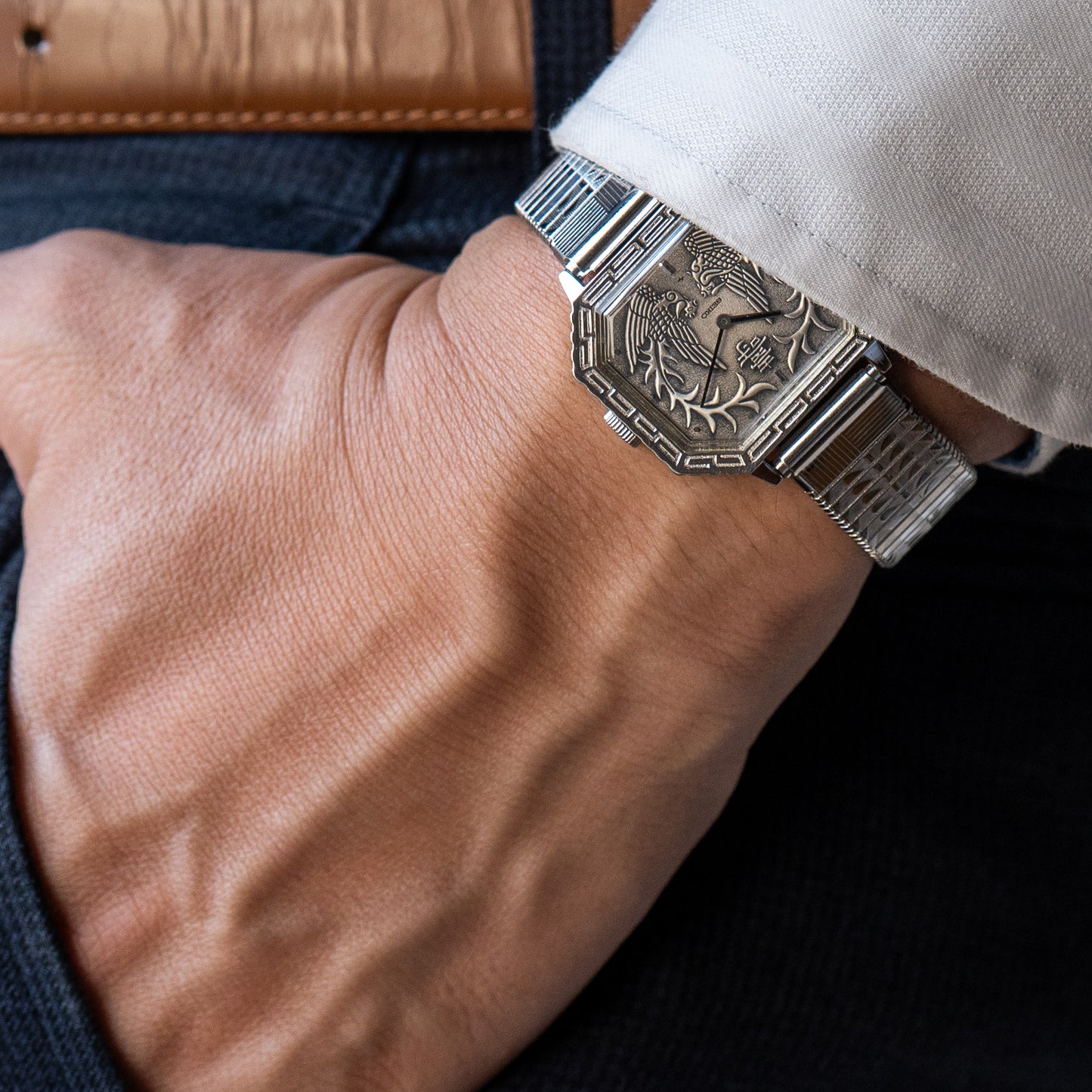 Seiko 21-3210 White Gold Emperor "Kotobuki"