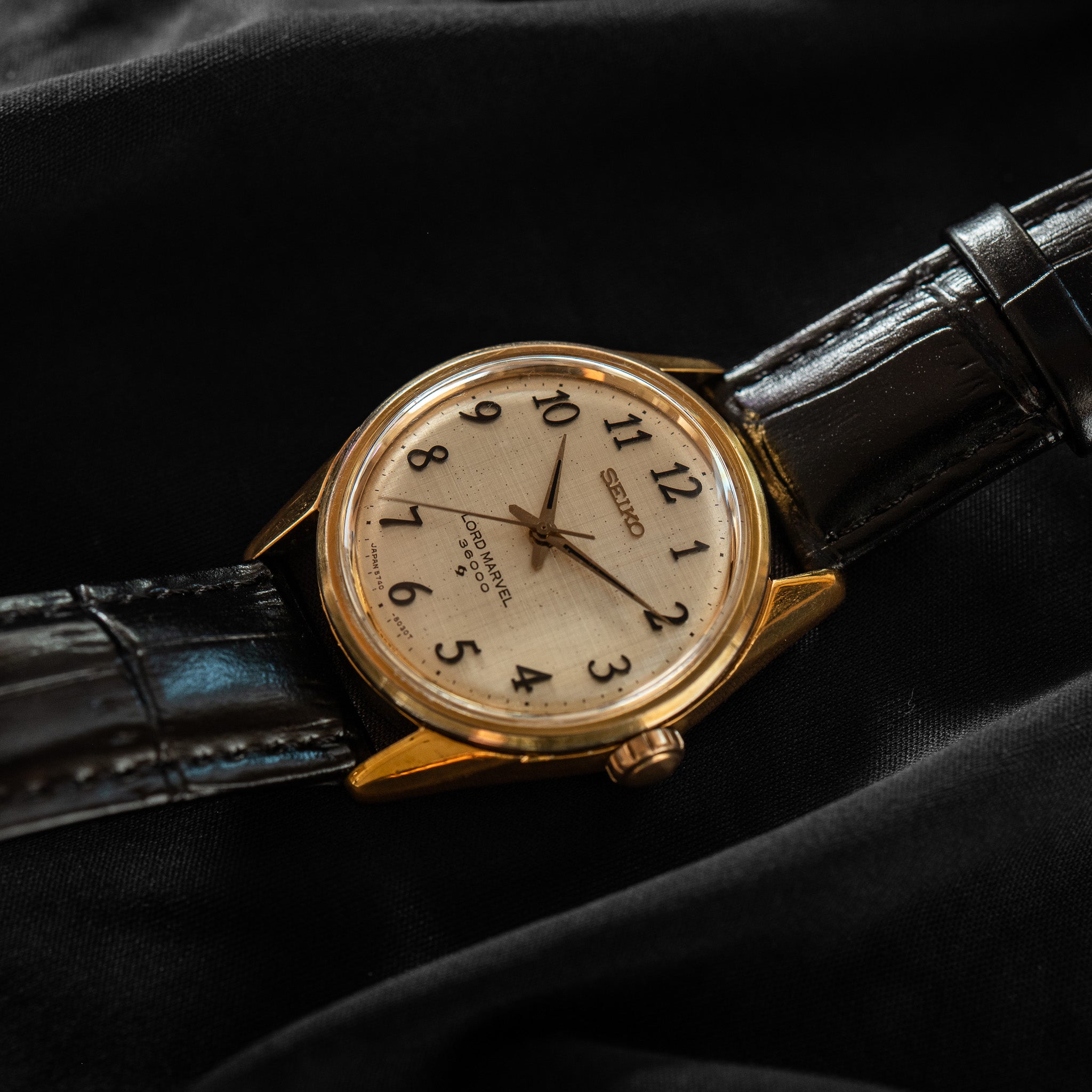 Seiko Marvel “Gold Linen” 5740-8000 – Provenance Watches