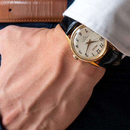Seiko Marvel “Gold Linen” 5740-8000
