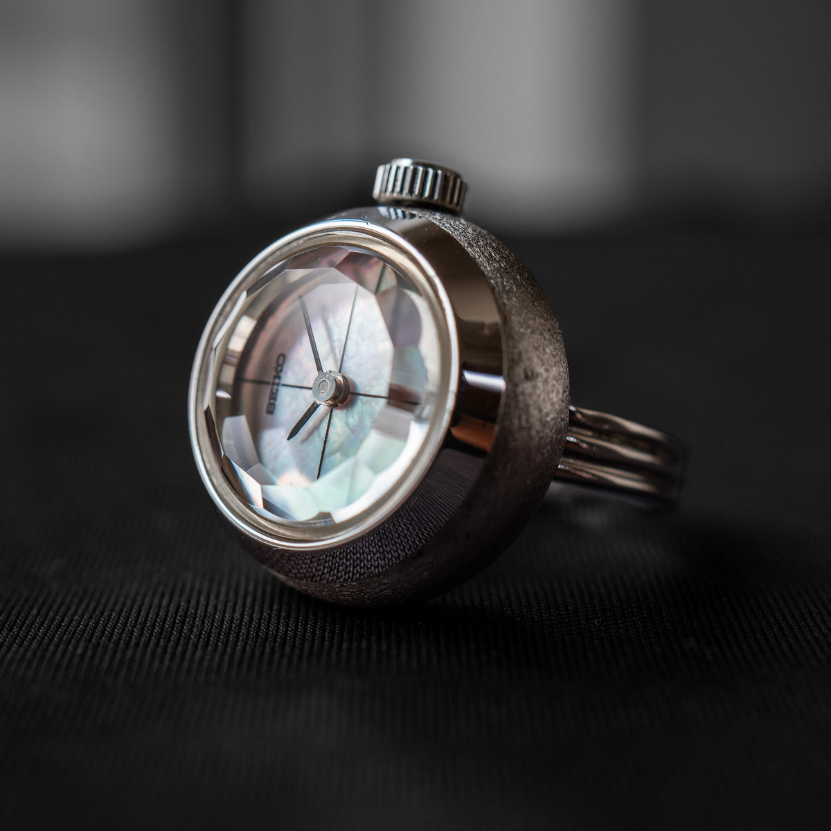 Seiko Mechanical "Mother-of-Pearl" Ring Watch