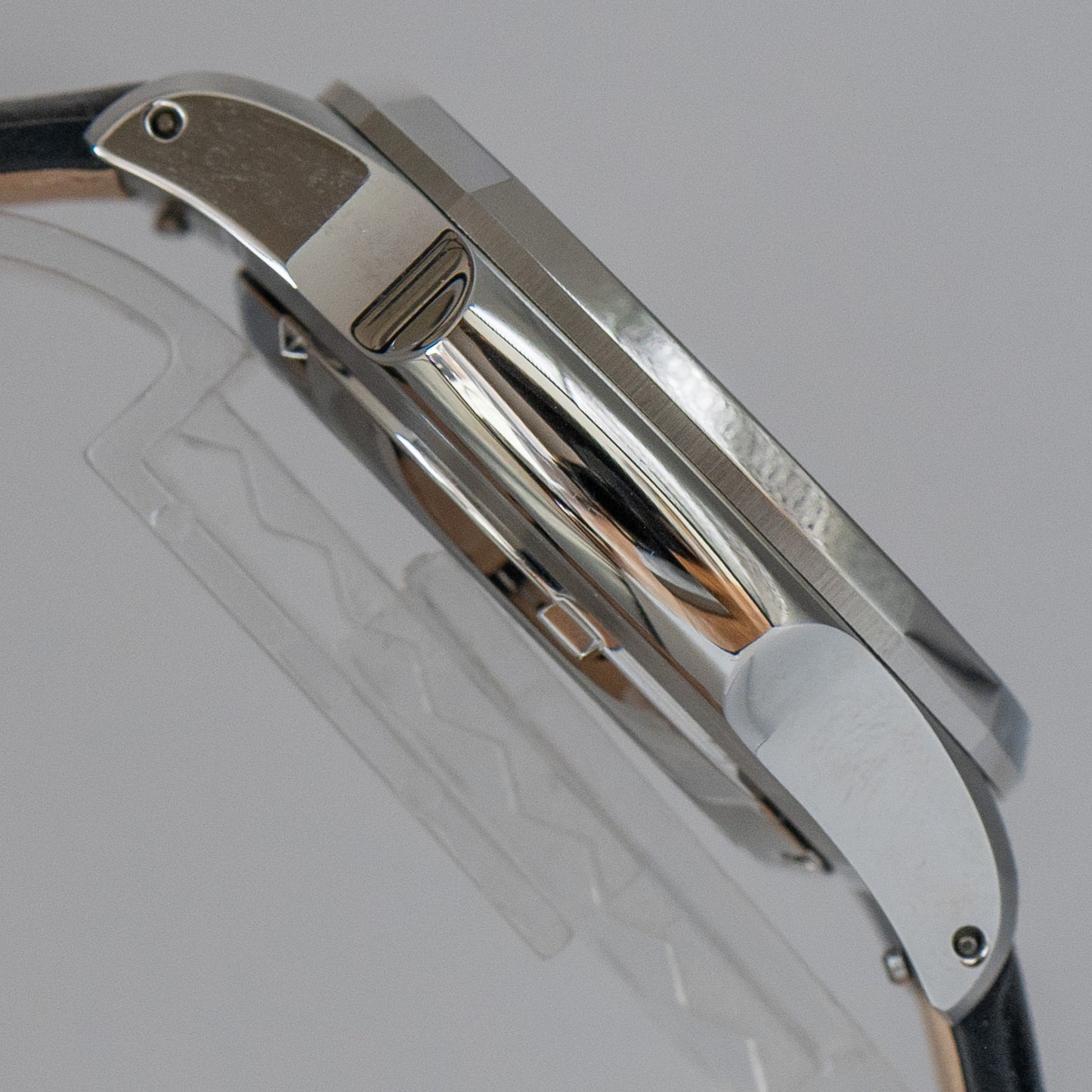 Golden Blue “EKG” Open Heart Seiko Mod