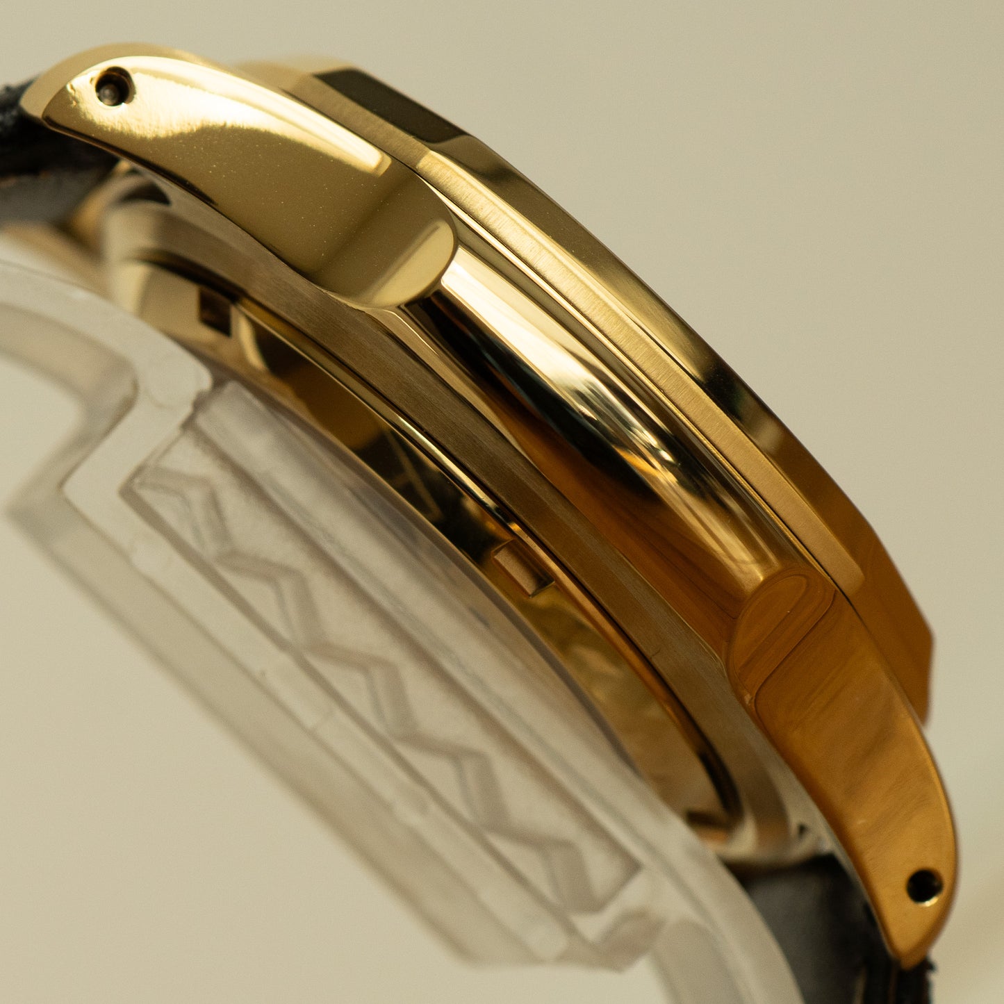 Golden “EKG” Open Heart Seiko Mod