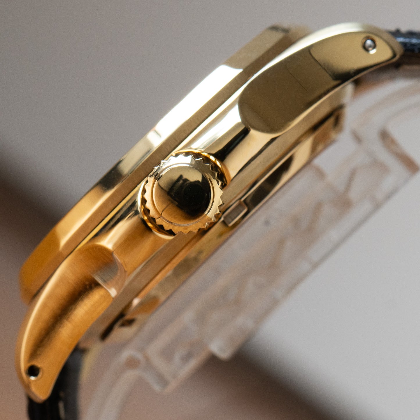 Golden “EKG” Open Heart Seiko Mod