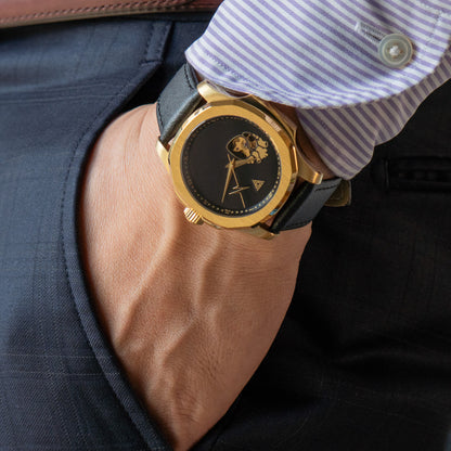 Golden “EKG” Open Heart Seiko Mod