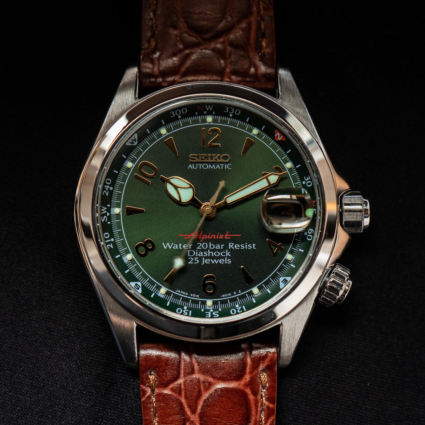 Seiko SCVF009 Green "Red" Alpinist