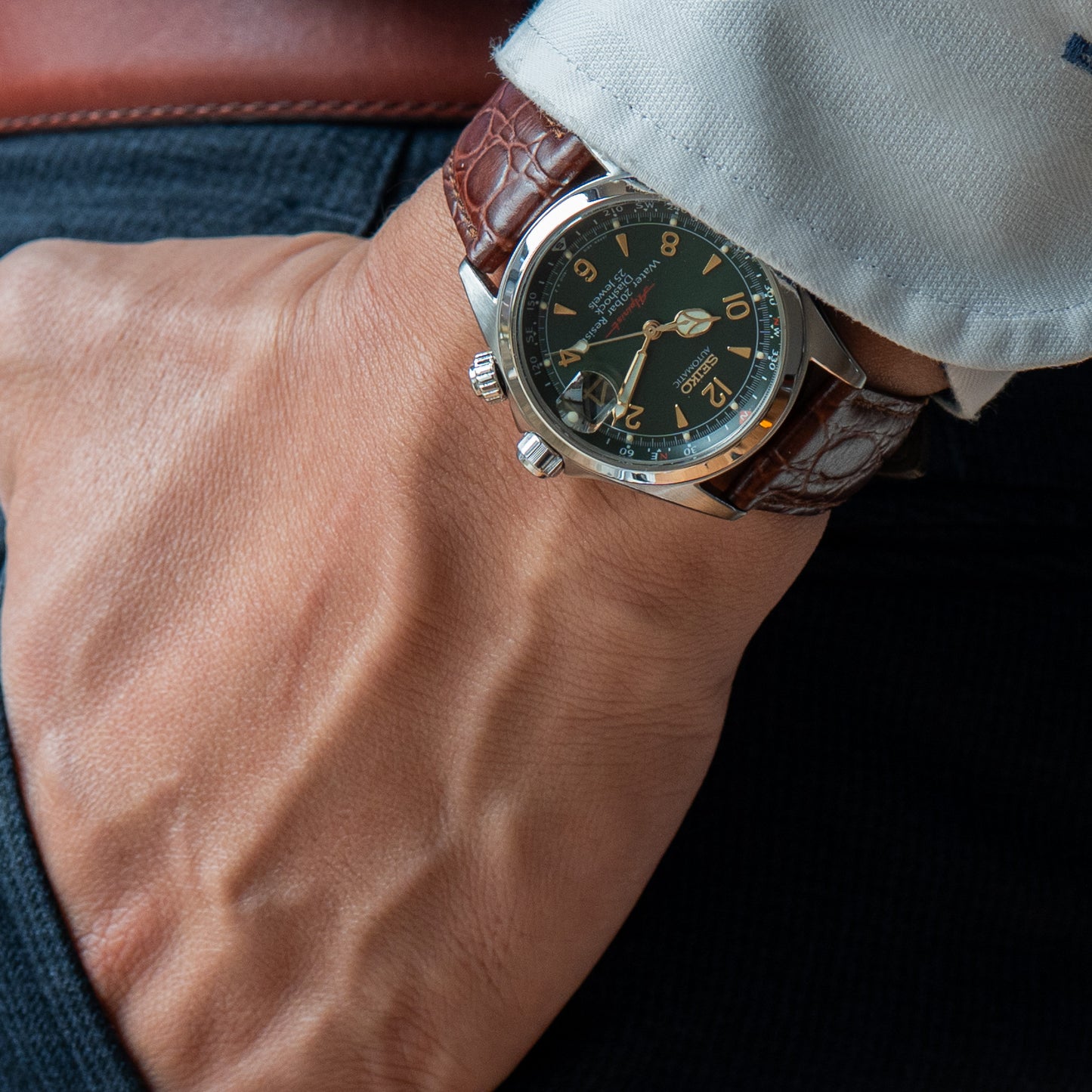 Seiko SCVF009 Green "Red" Alpinist