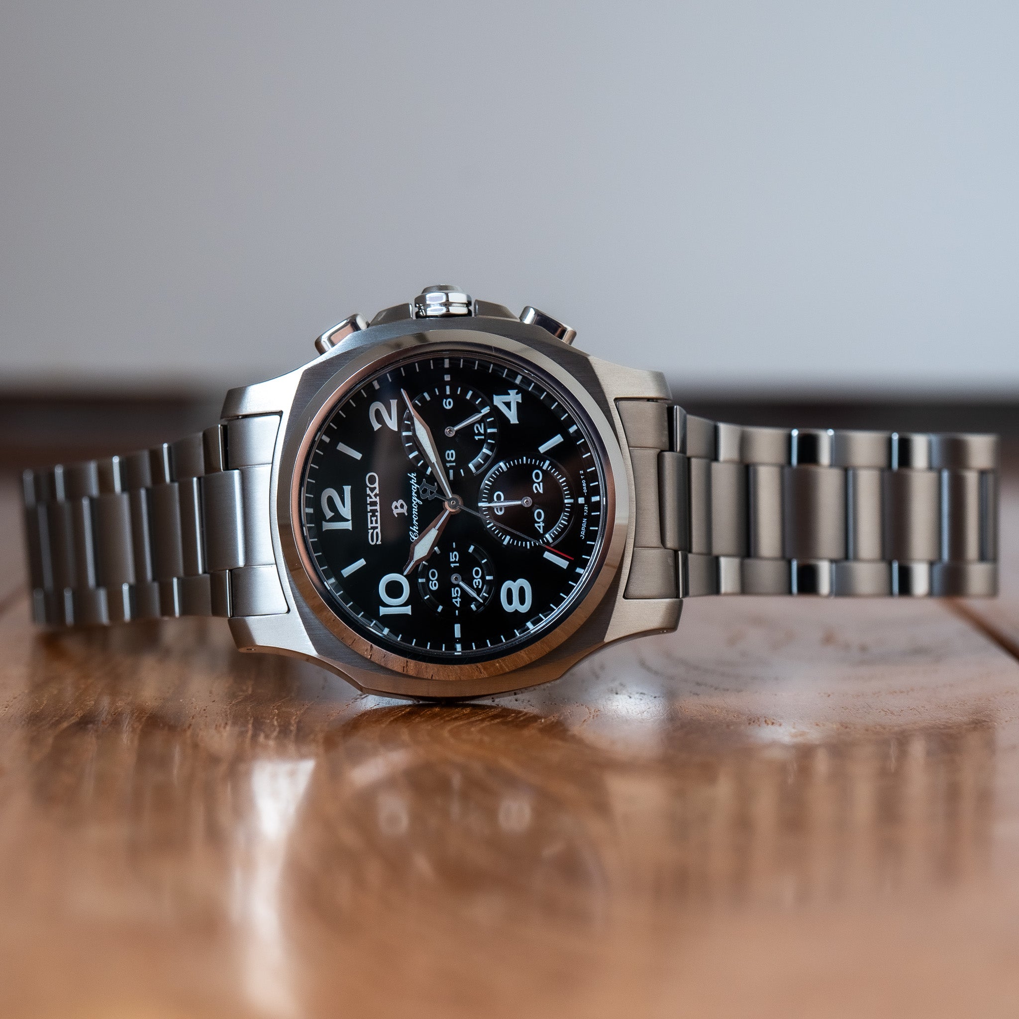 Seiko SAGJ001 Brightz - Full Titanium Watch – Provenance Watches