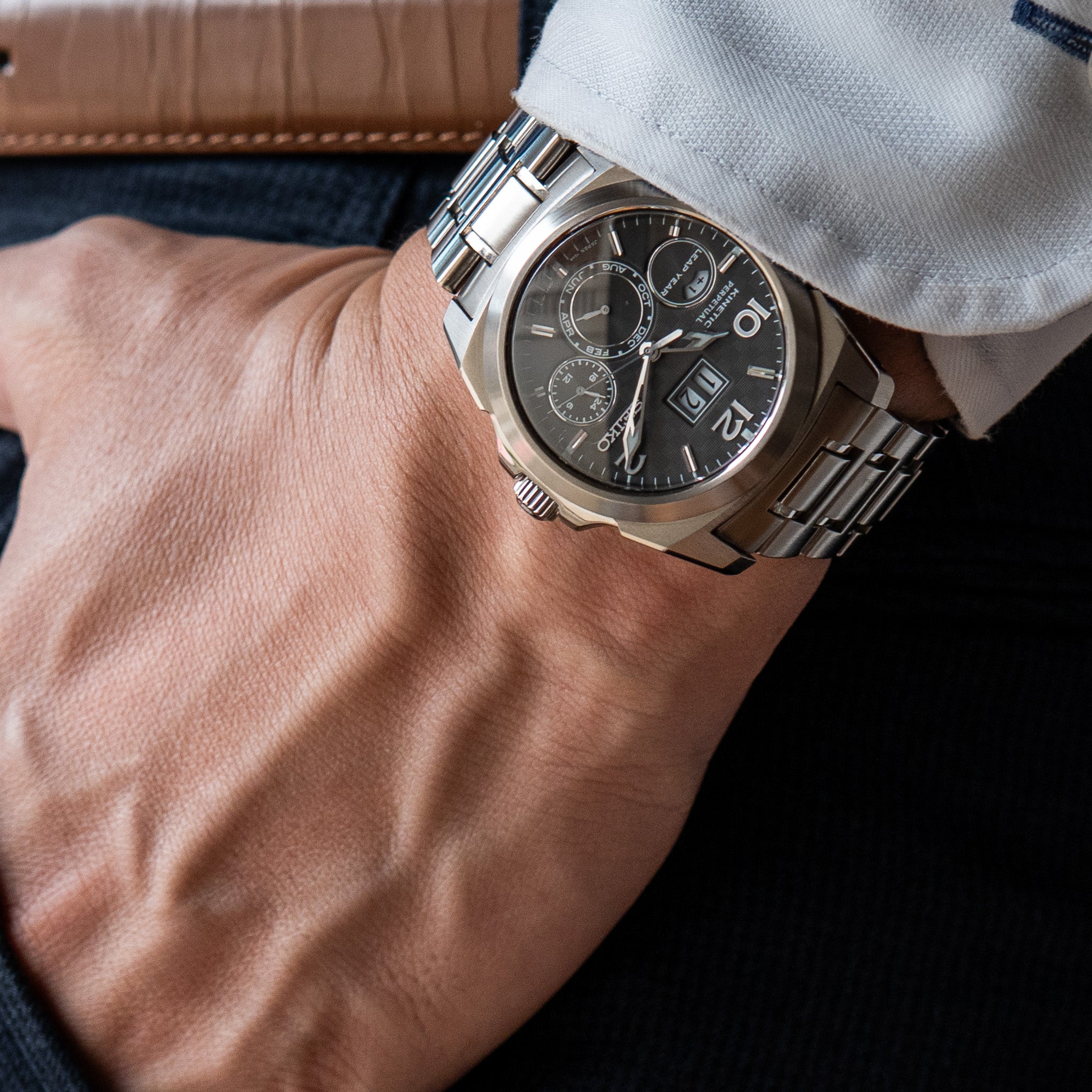 Seiko SAGV005 Brightz; Perpetual Calendar Full Titanium