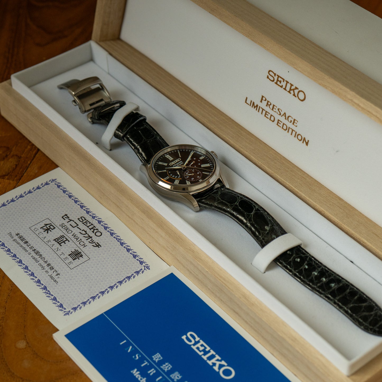 Seiko SPB085 Hand-Lacquered "Moon at Dawn"