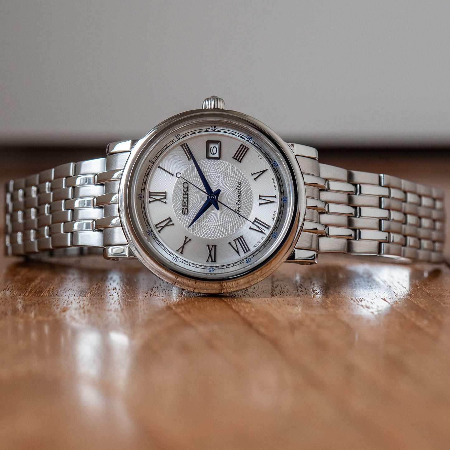 Seiko "Silver Guilloché" JDM SARY005