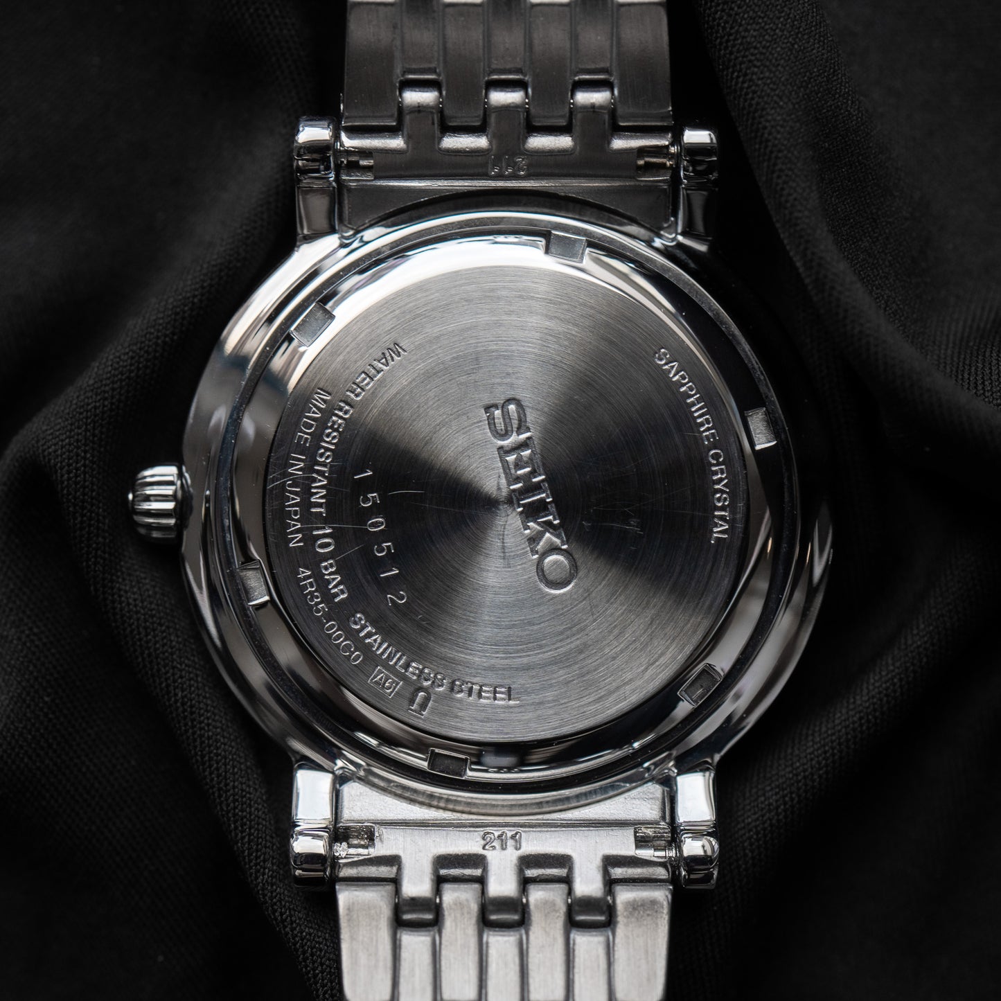 Seiko "Silver Guilloché" JDM SARY005