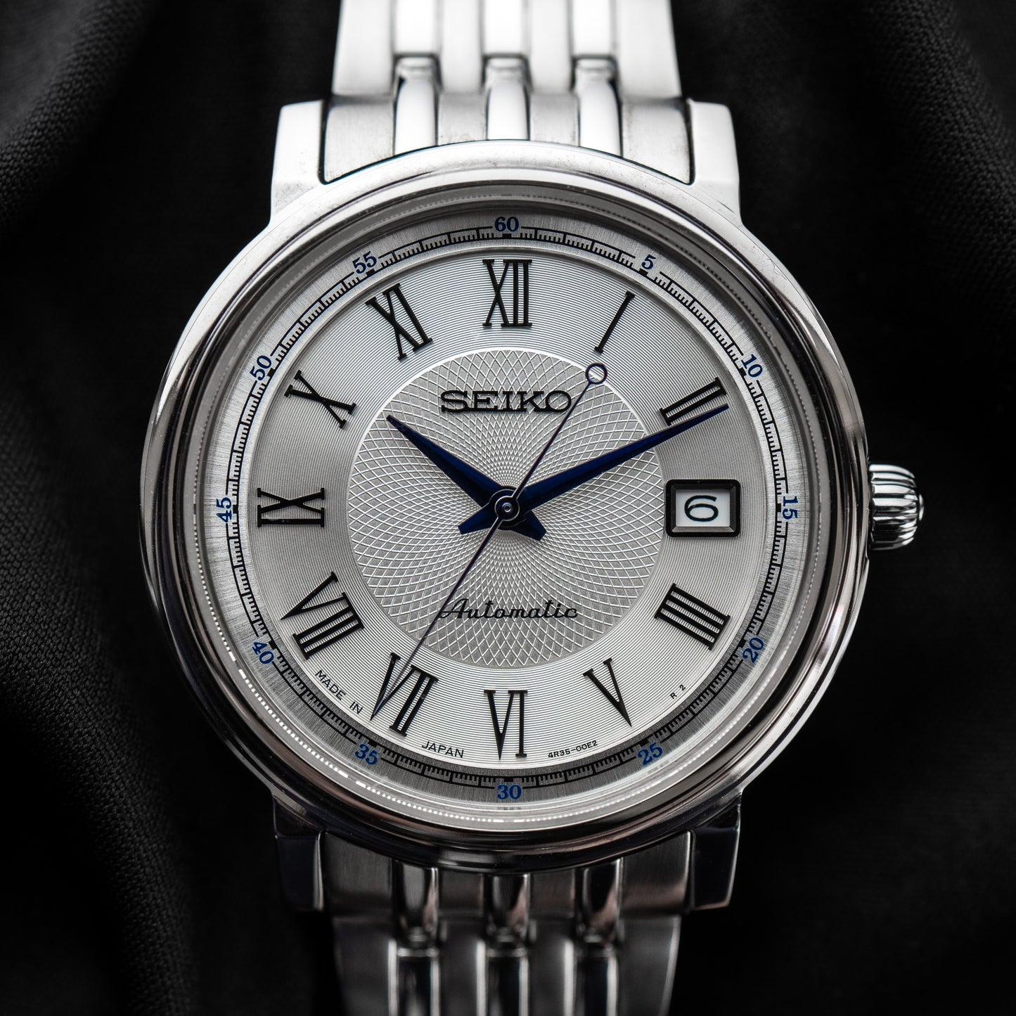 Seiko "Silver Guilloché" JDM SARY005