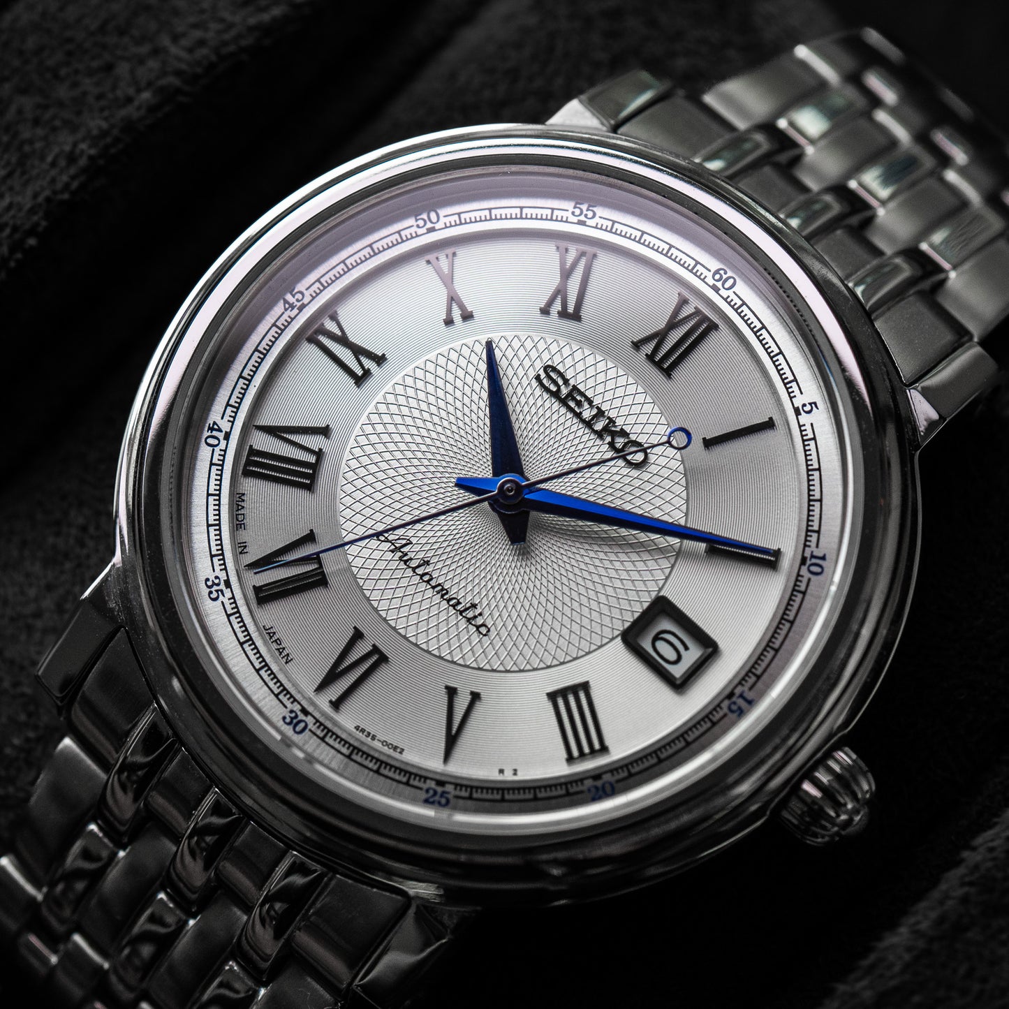 Seiko "Silver Guilloché" JDM SARY005