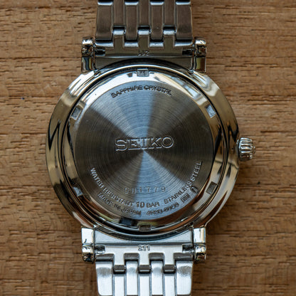 Seiko "Black Guilloche" JDM SARY007