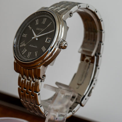 Seiko "Black Guilloche" JDM SARY007