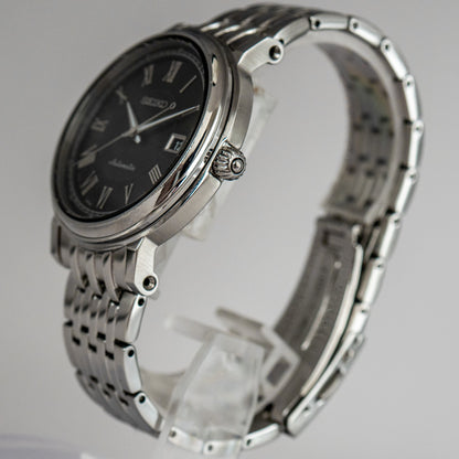 Seiko "Black Guilloche" JDM SARY007