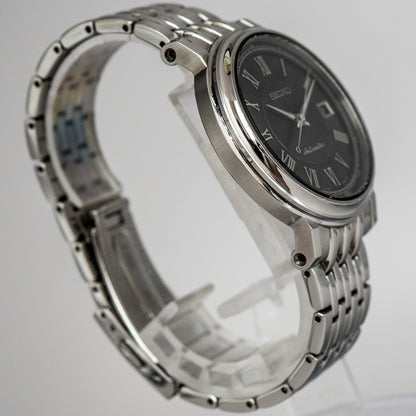 Seiko "Black Guilloche" JDM SARY007