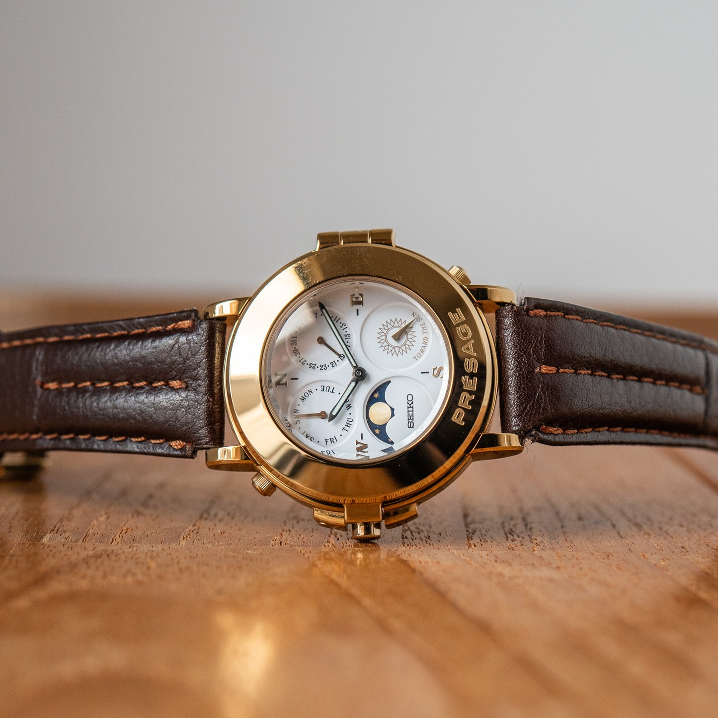Seiko "Presage Moonphase" SAWV003
