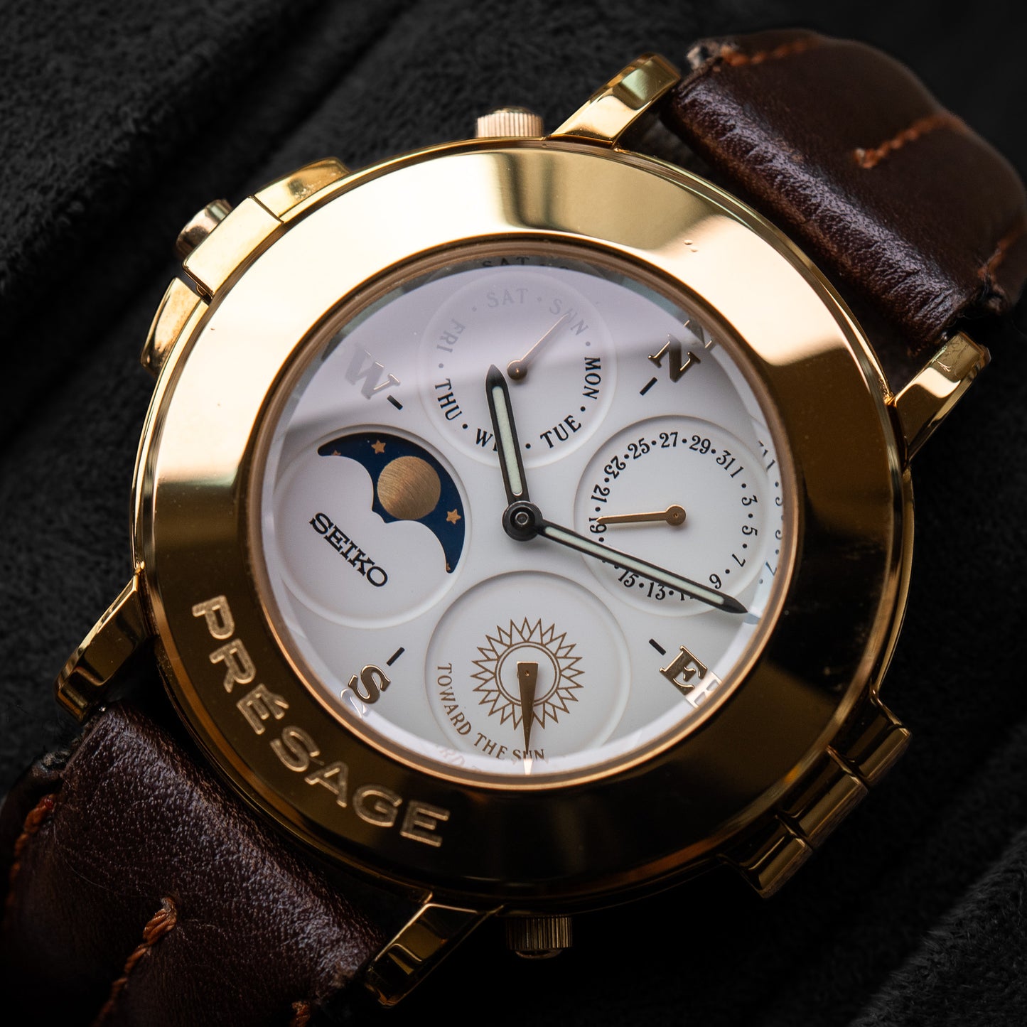 Seiko "Presage Moonphase" SAWV003