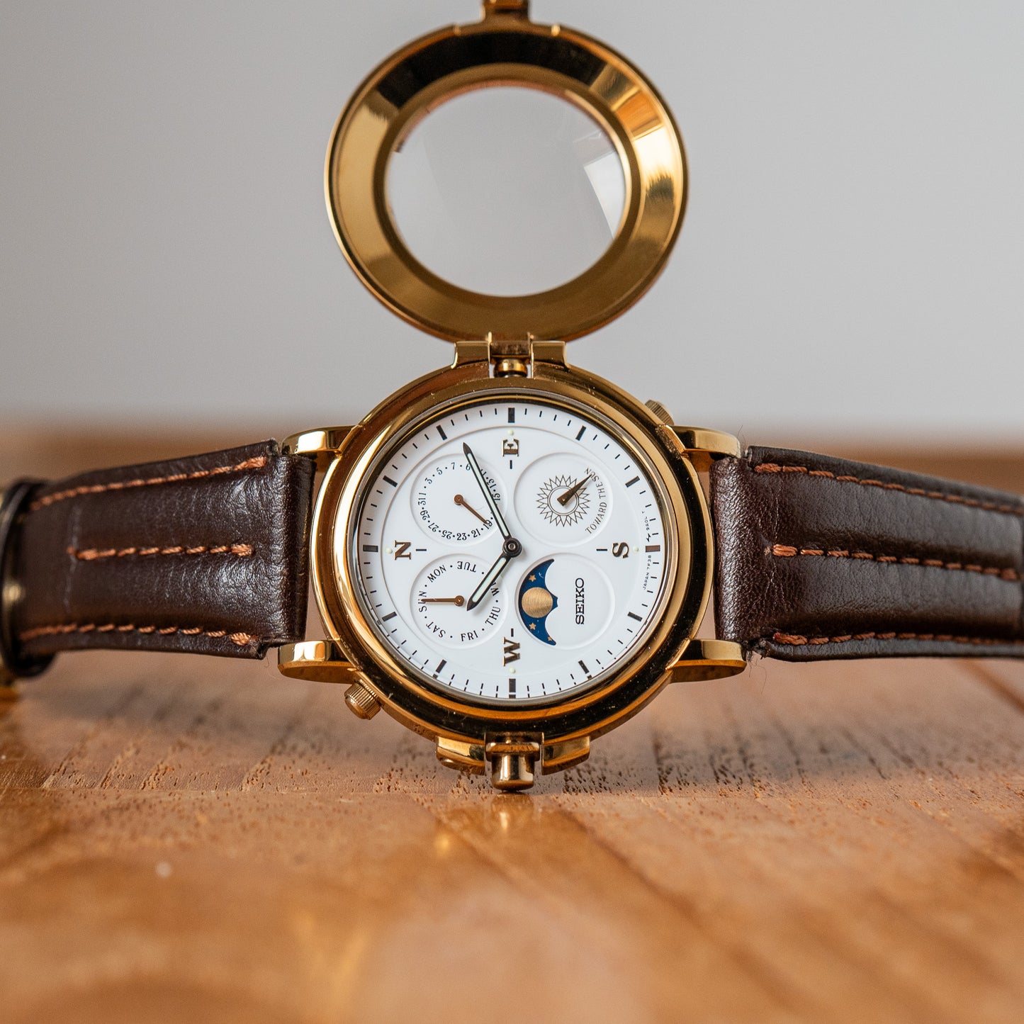 Seiko "Presage Moonphase" SAWV003