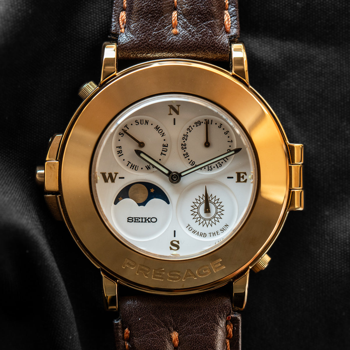 Seiko "Presage Moonphase" SAWV003