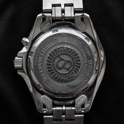 Seiko Titanium Flightmaster SBCW005 / 5M45-6A50