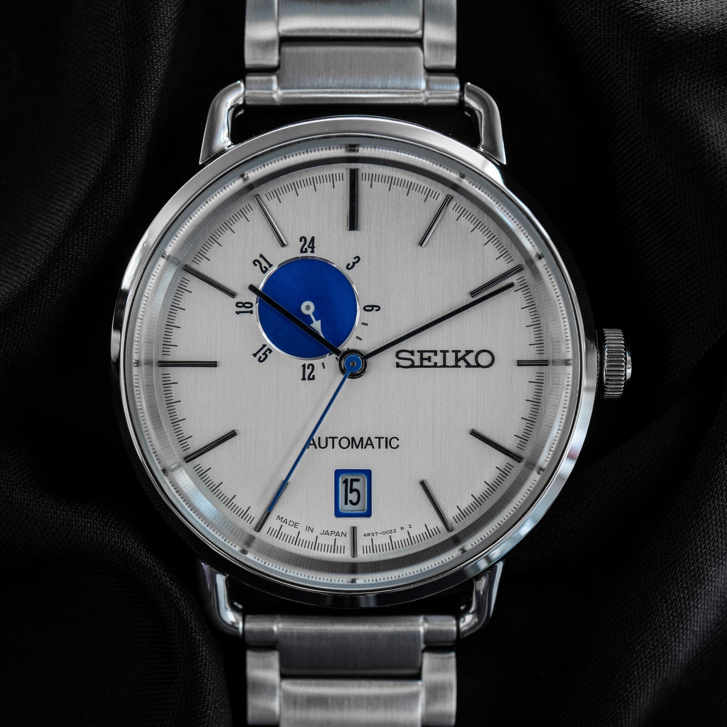 Seiko SCVE005 Blue Dot / Blue Moon