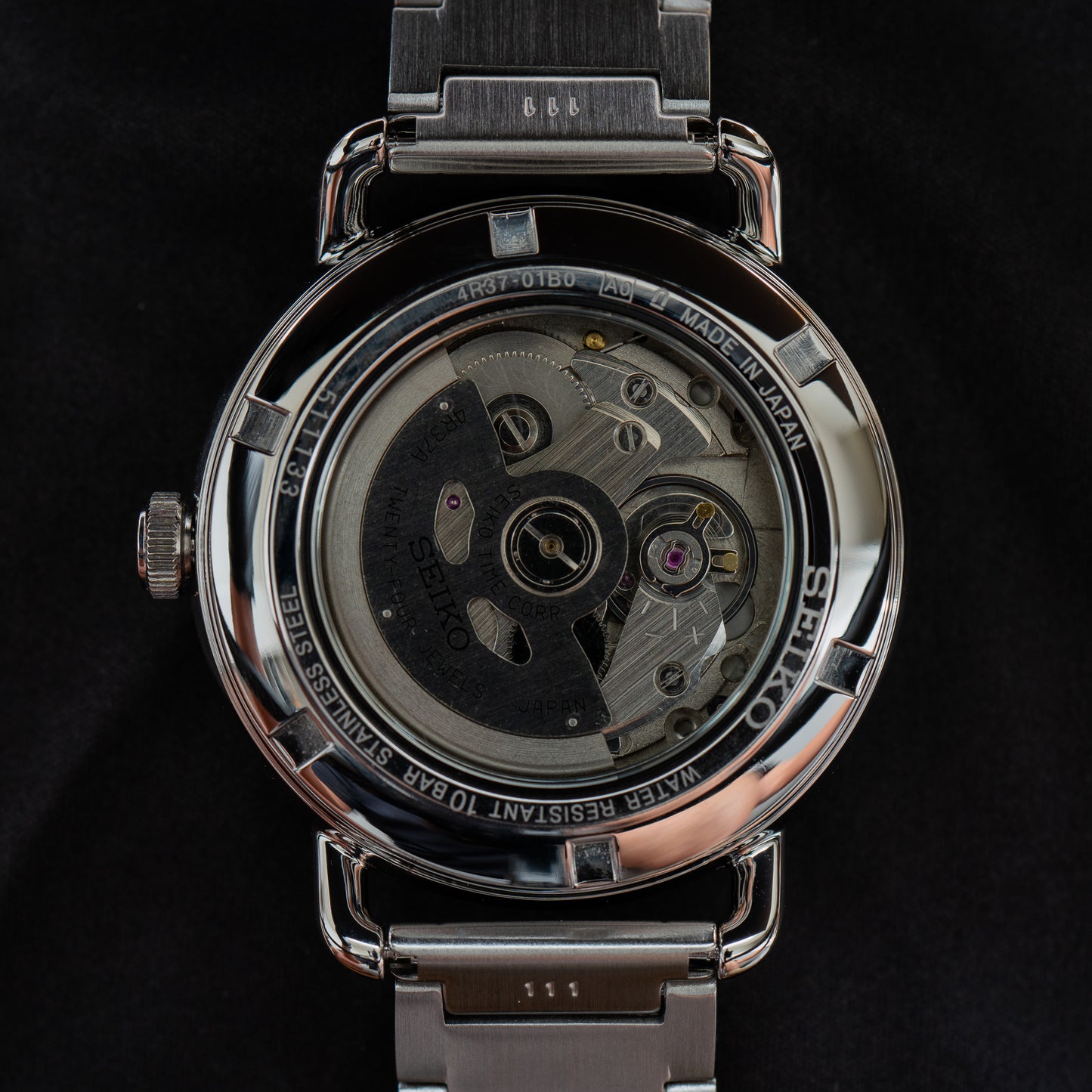 Seiko SCVE005; Blue Dot / Blue Moon