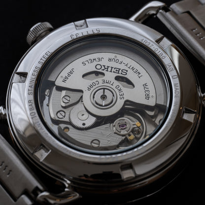 Seiko SCVE005; Blue Dot / Blue Moon