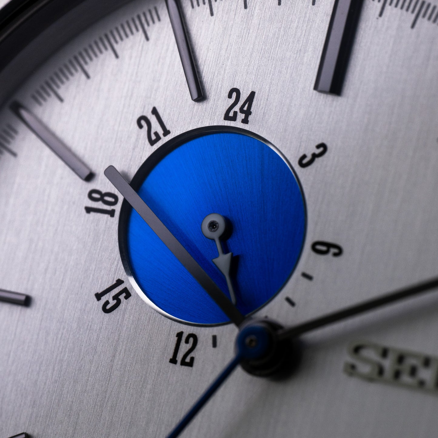 Seiko SCVE005; Blue Dot / Blue Moon