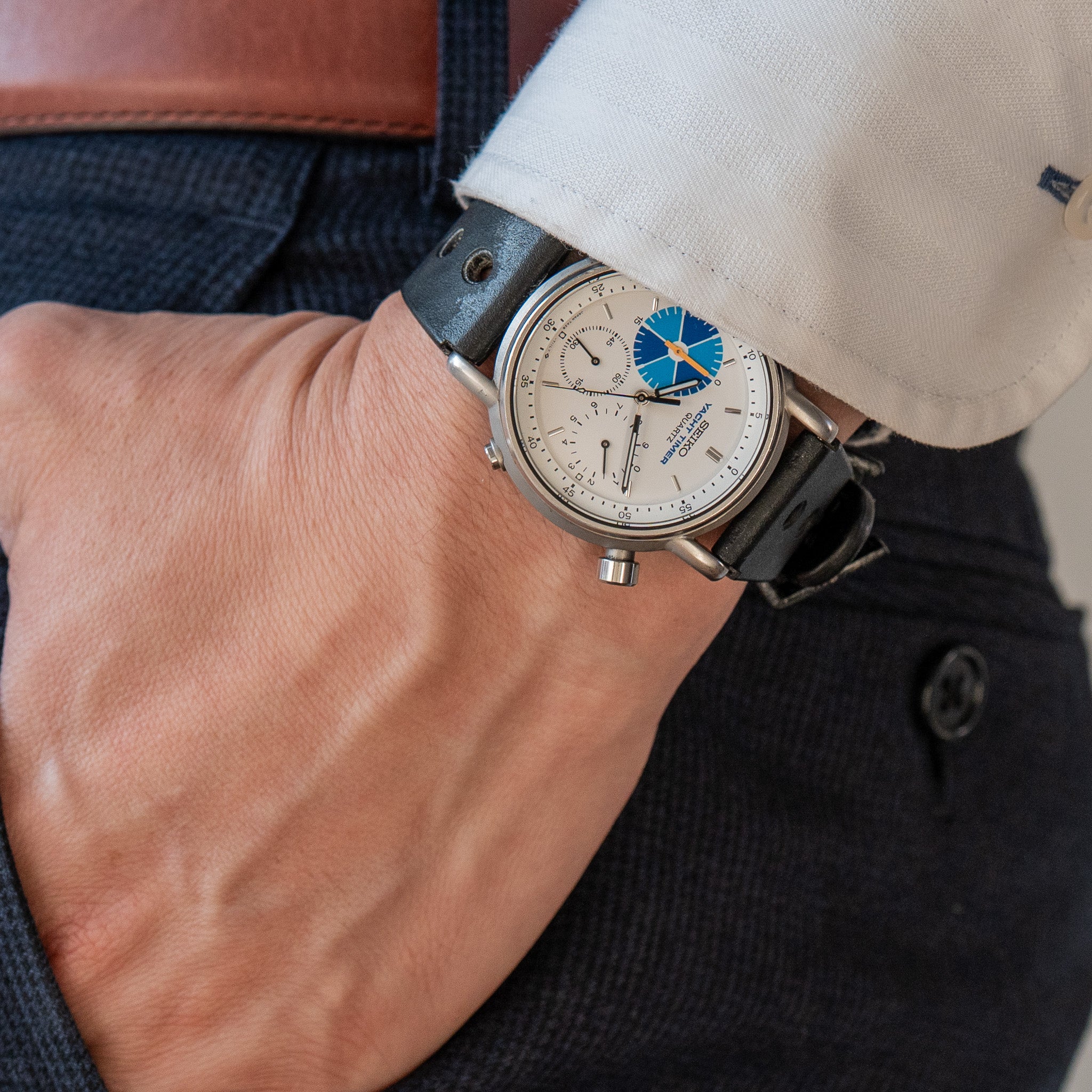 ゥ゙ィンテージSEIKO マリンスター腕時計 7A28−7090−550029 SEIKO】セイコー『ヨットタイマー クロノグラフ』7A28-7090 38****番