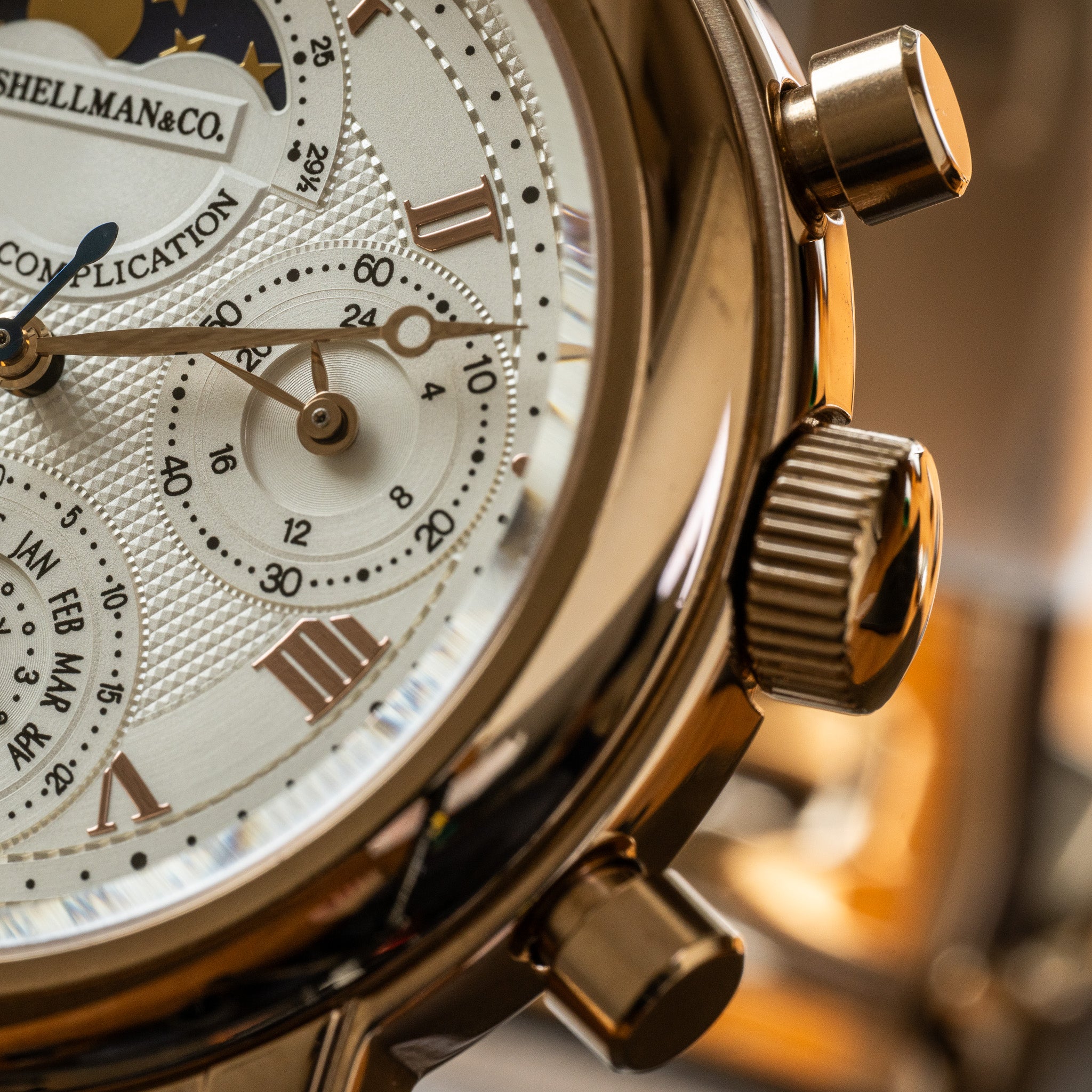 5610/9　GJ61207　SHELLMAN　GRAND COMPLICATION　PREMIUM　6771-T011179　クォーツ　不動　メンズ　シェルマン　【真贋鑑定済】 