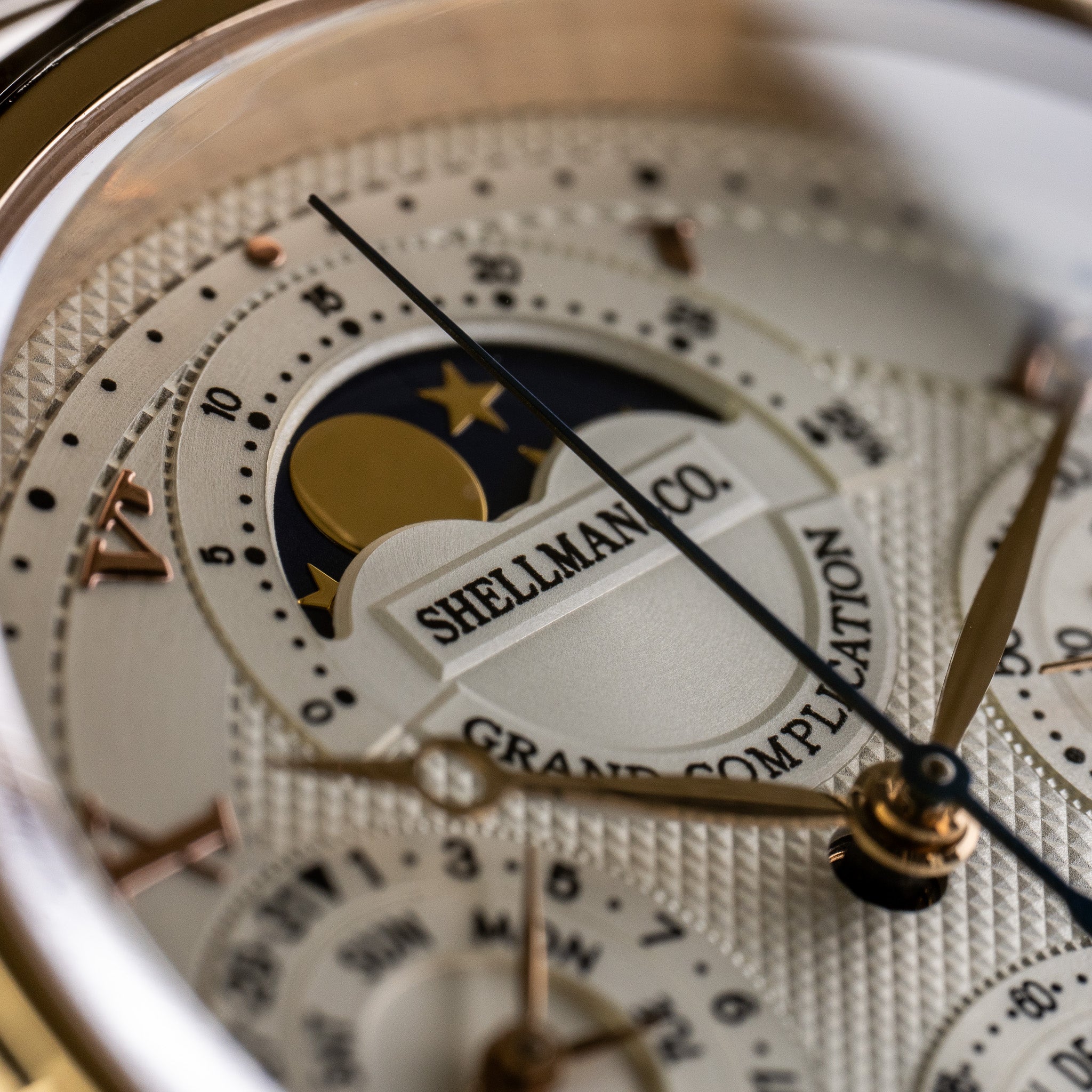 5610/9　GJ61207　SHELLMAN　GRAND COMPLICATION　PREMIUM　6771-T011179　クォーツ　不動　メンズ　シェルマン　【真贋鑑定済】 