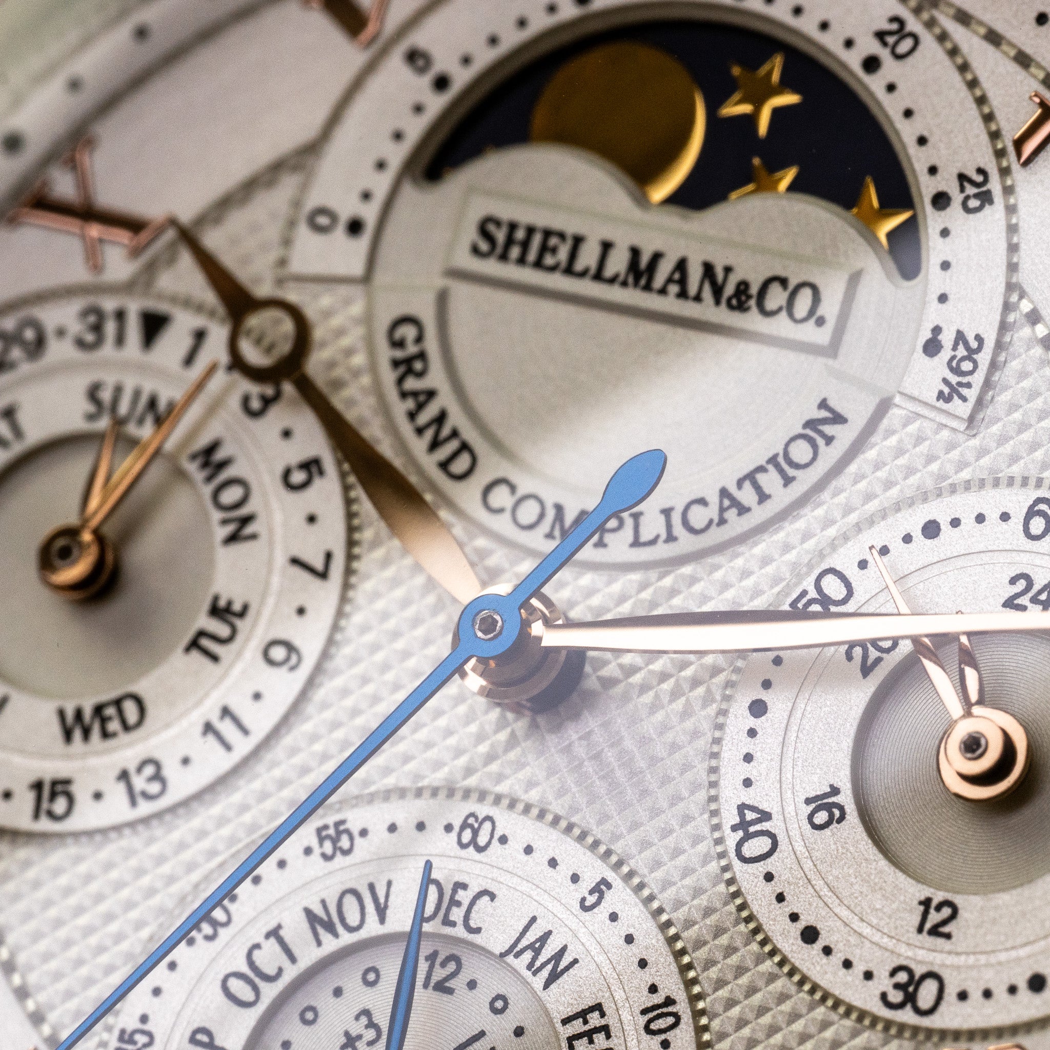 5610/9　GJ61207　SHELLMAN　GRAND COMPLICATION　PREMIUM　6771-T011179　クォーツ　不動　メンズ　シェルマン　【真贋鑑定済】 