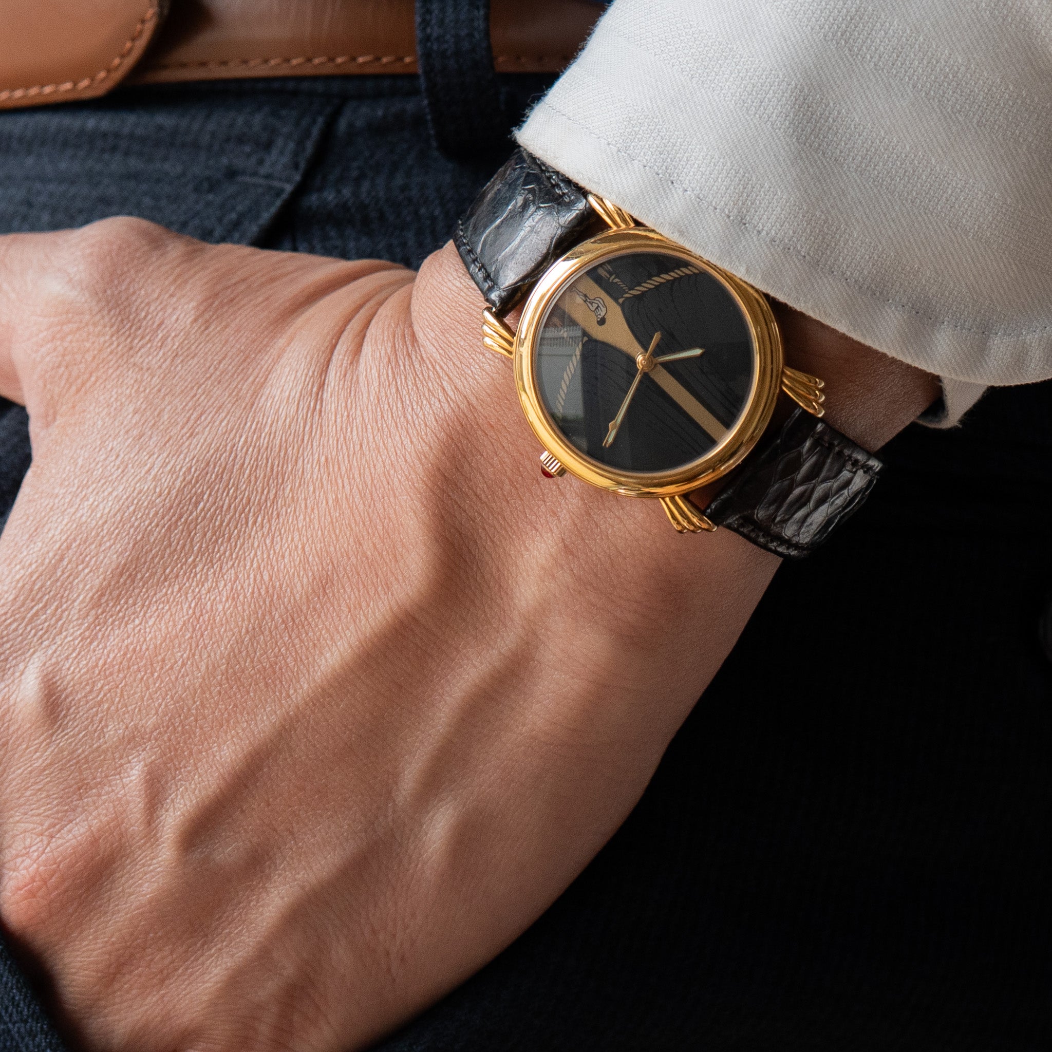 Vincent Calabrese “Mona Lisa” Jump Hour – Provenance Watches