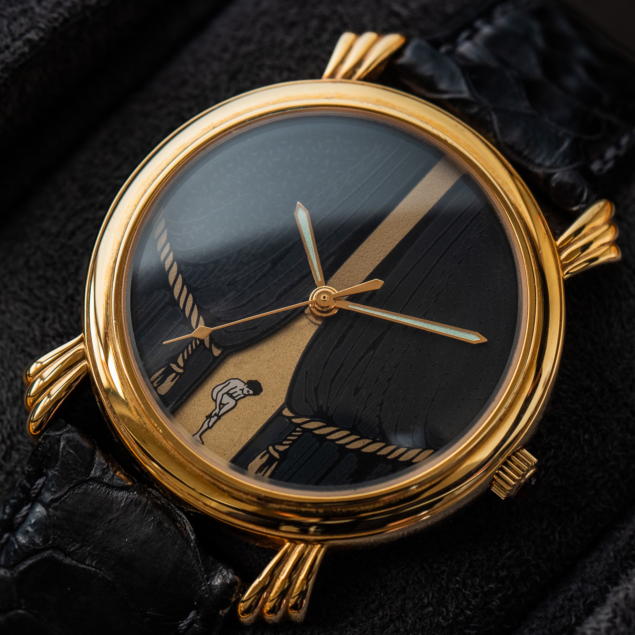Vincent Calabrese “Mona Lisa” Jump Hour – Provenance Watches