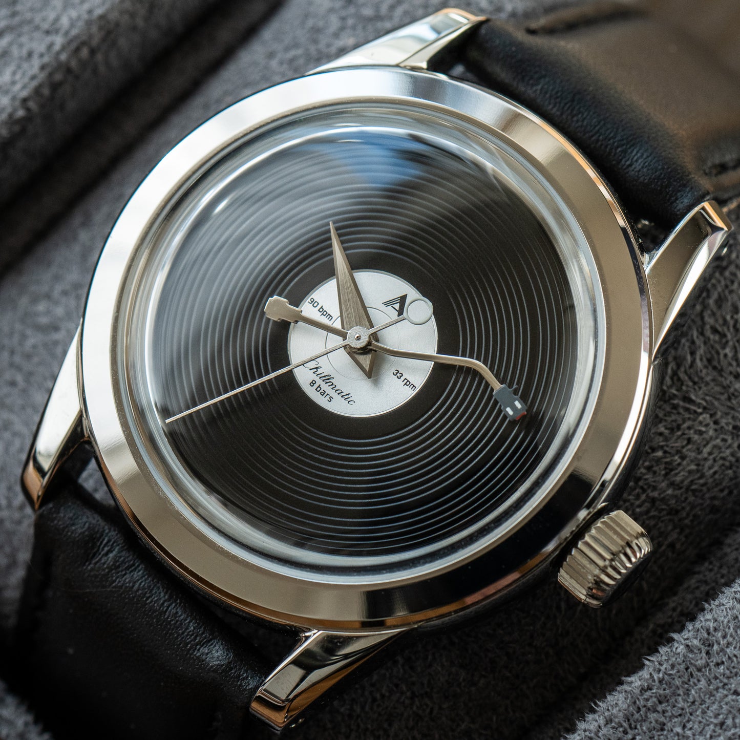 "Standard Black" Vinyl LP Seiko Mod