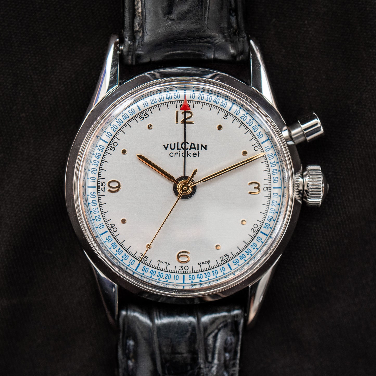 Vulcain “1947 President Watch” Cricket Steel Reissue