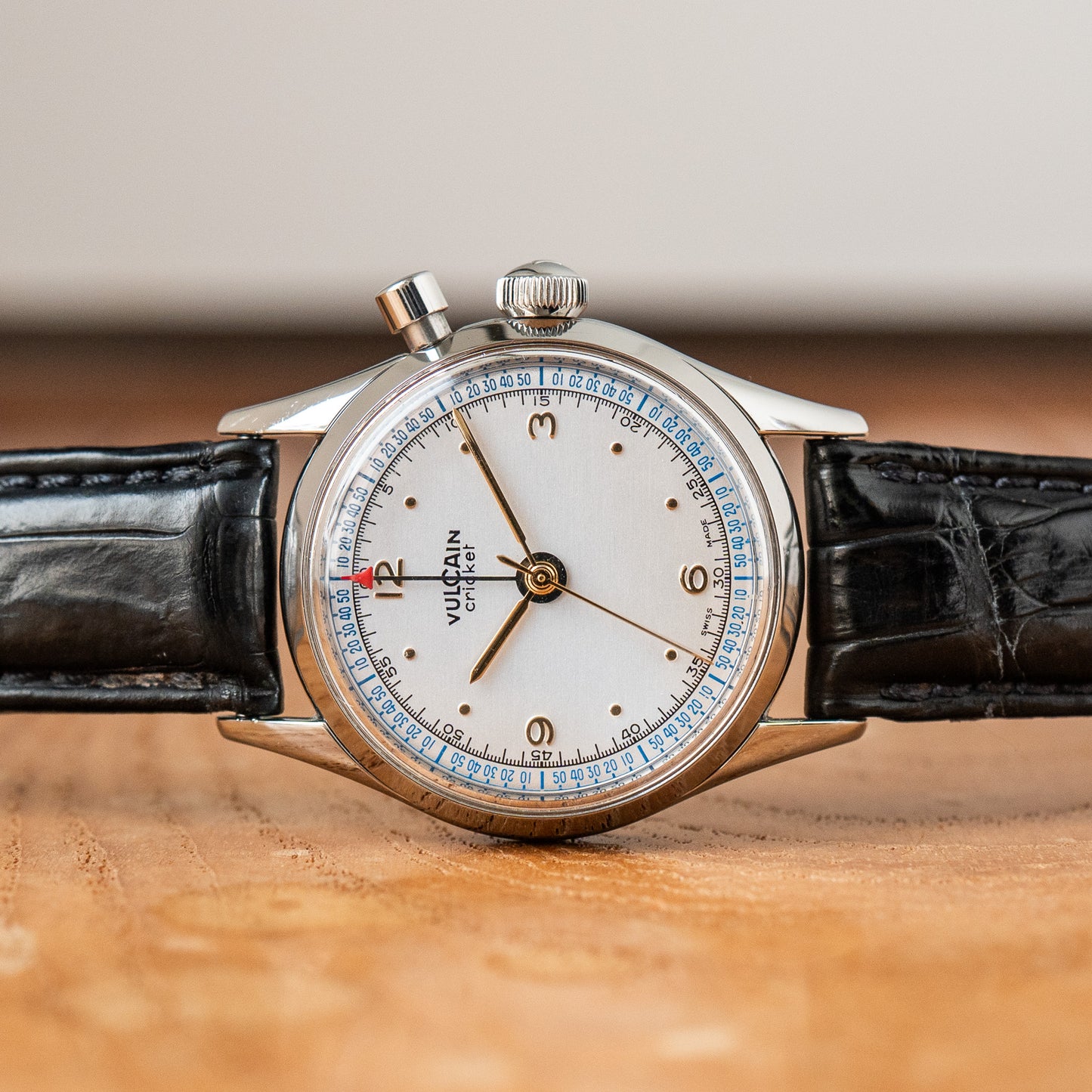 Vulcain “1947 President Watch” Cricket Steel Reissue