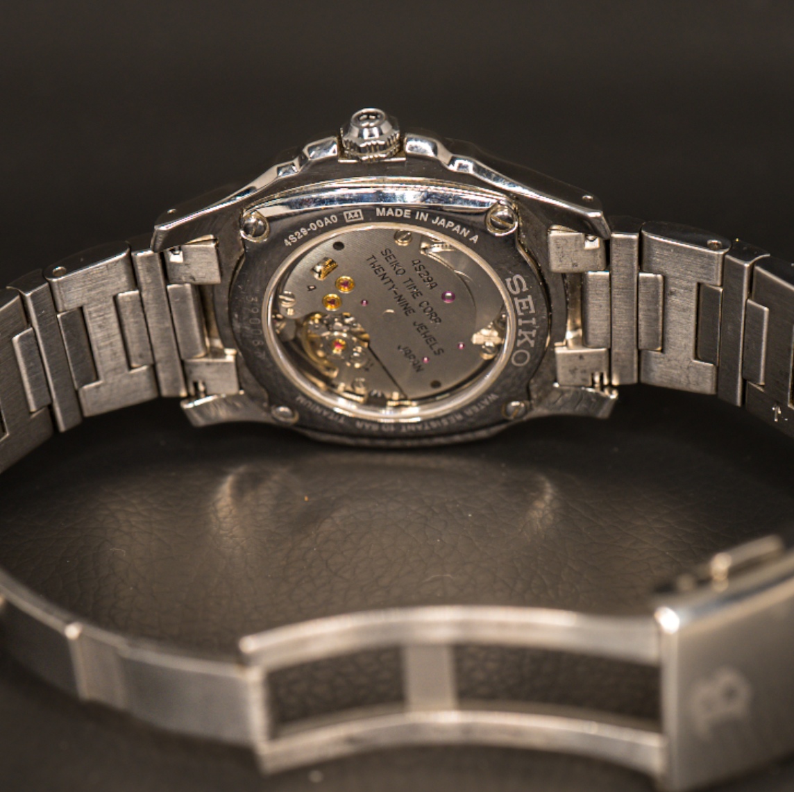 Seiko SAGN005 Brightz; Full Titanium Black Watch – Provenance Watches